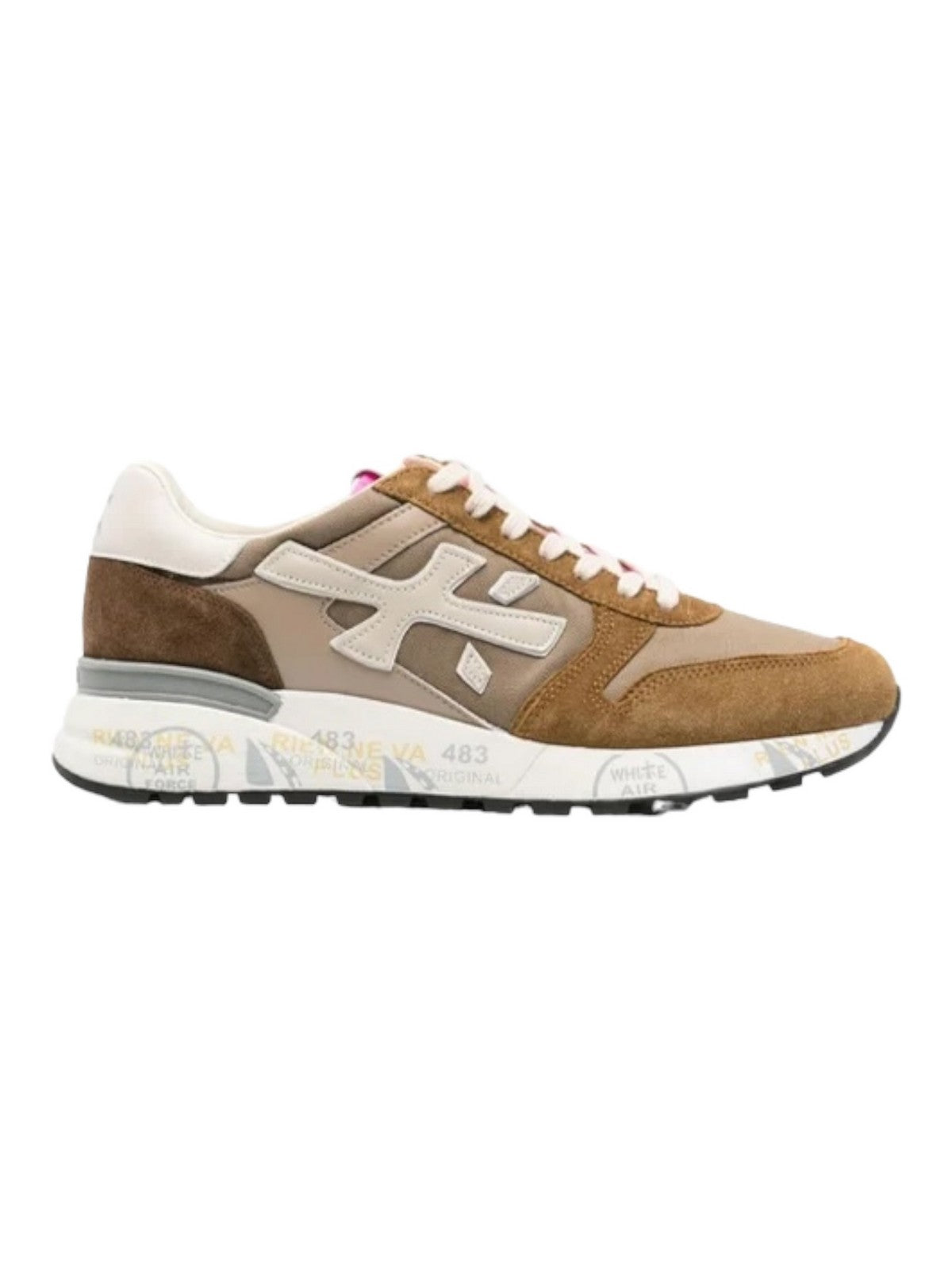 PREMIATA Sneaker Uomo MICK VAR 6610 Marrone gioboutiqueweb