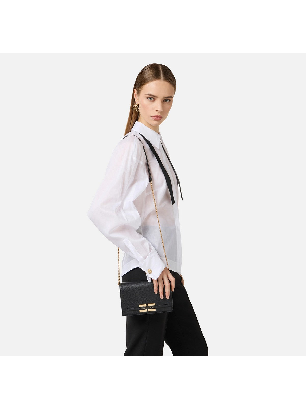 ELISABETTA FRANCHI Borsa Donna BS40A61E2 110 NERO S