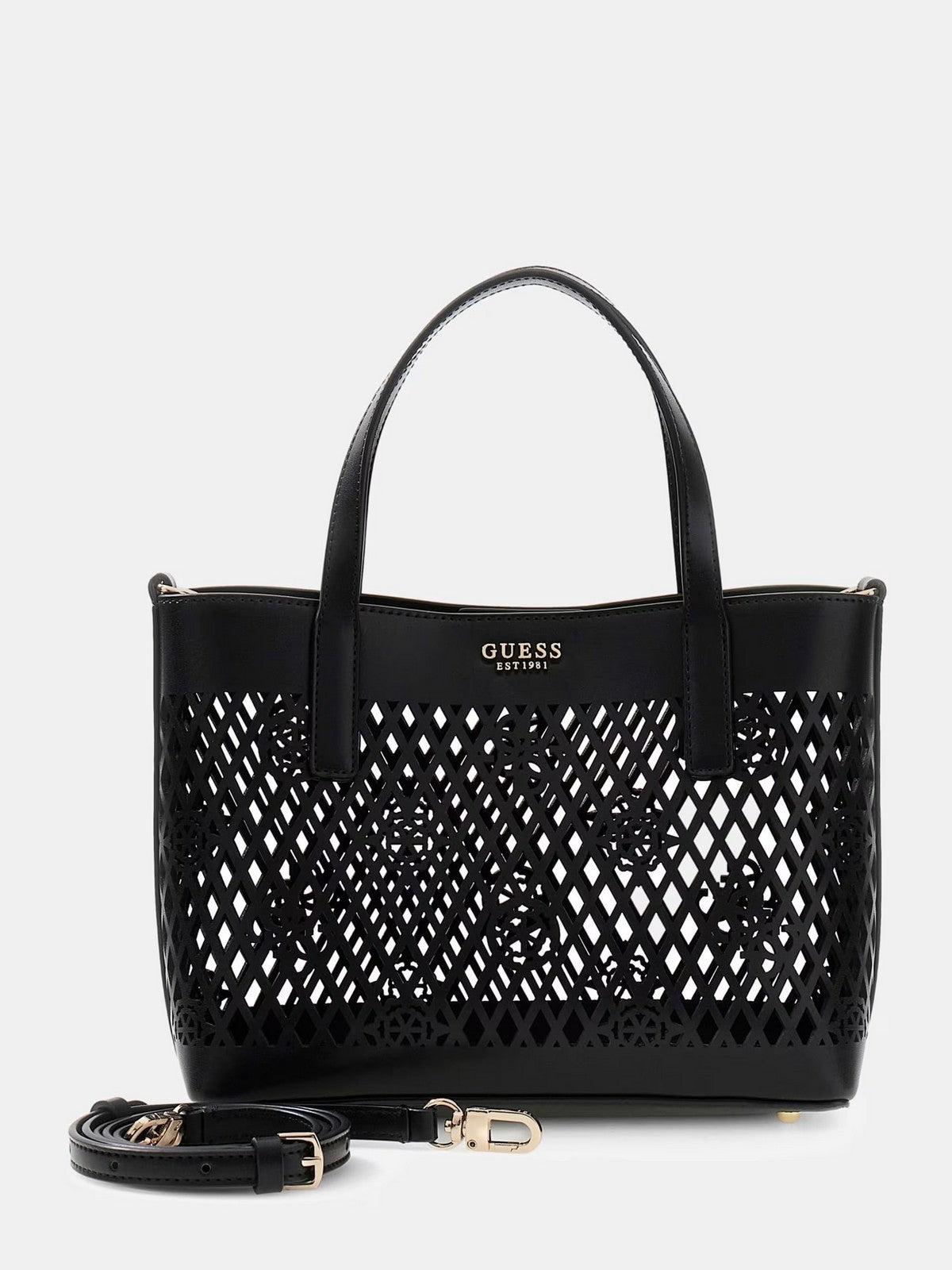 GUESS Borsa Donna LETTY 2 IN 1 MINI TOTE HWPG99 11750 BLA BLACK