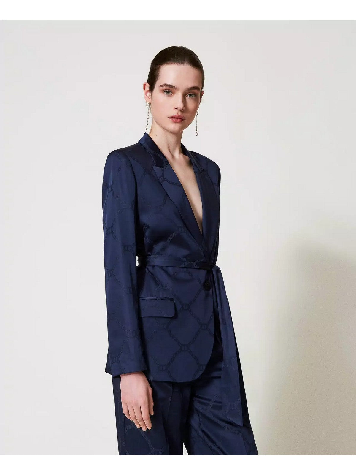 TWINSET Giacca Donna 251TP2010 00384 Blu gioboutiqueweb