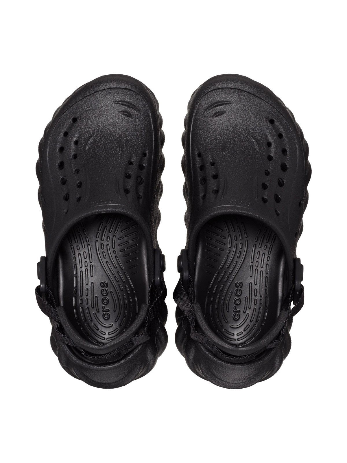 Crocs Ciabatta Niños y adolescentes Echo Clog K 208190 001 Negro