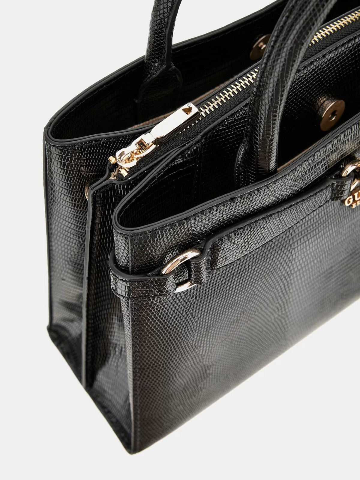 GUESS Borsa Donna Arlena Girlfriend Sa HWKG93 33060 BLA Nero gioboutiqueweb