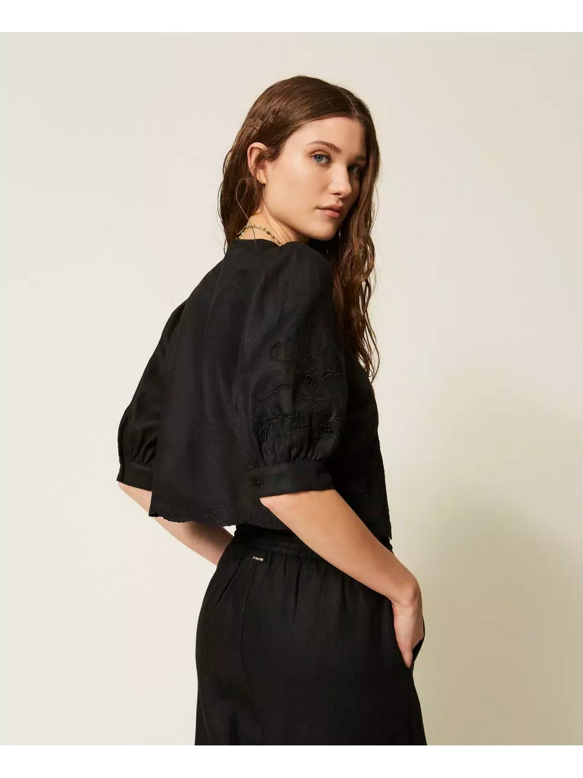 TWINSET Camicia Donna 261TT2120 00006 Nero