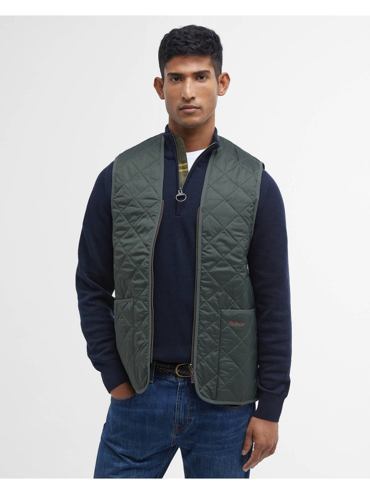 BARBOUR Herrenweste QUILTED WAISTCOAT MLI0001 GN92 OLIVE/CLASSIC