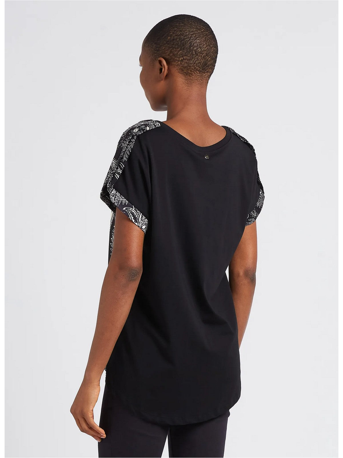 LIU JO WHITE T-Shirt e Polo Donna MA4116J7821 N9373 Nero