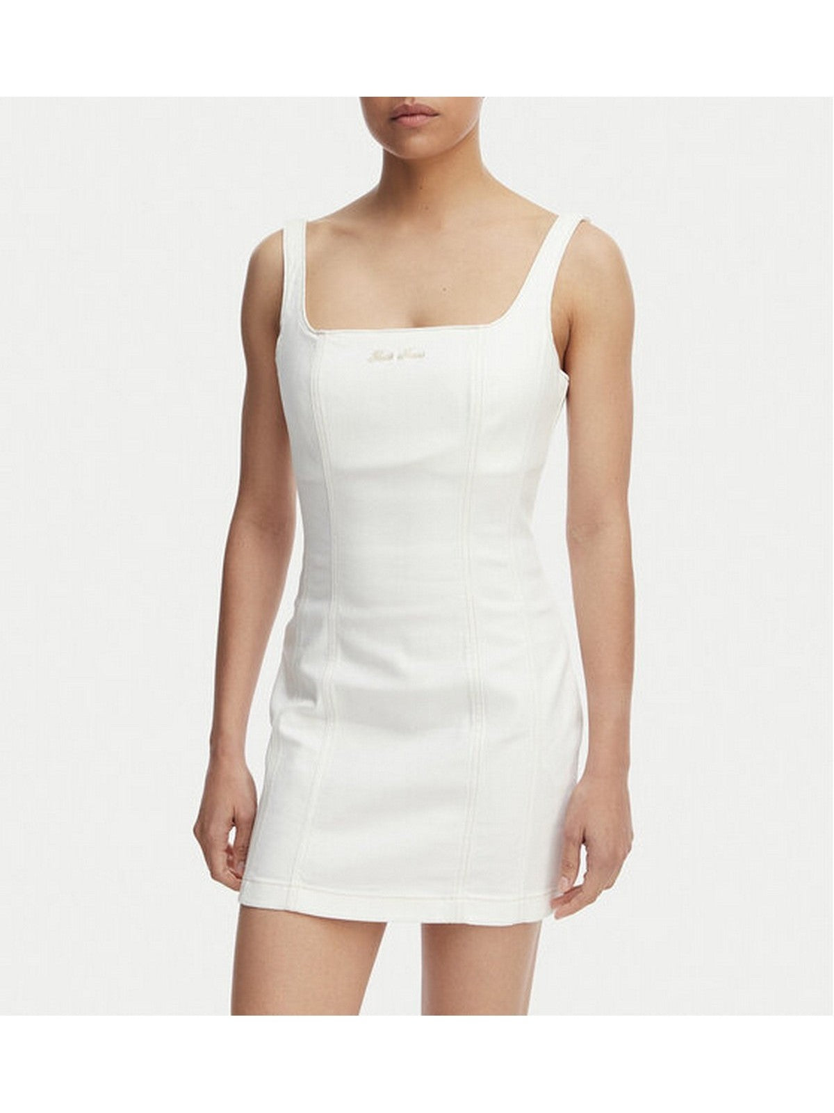GUESS Abito Donna GJ MINI SUMMER DRESS W6GK00 D7871 GWSH GJ WHITE SHINE
