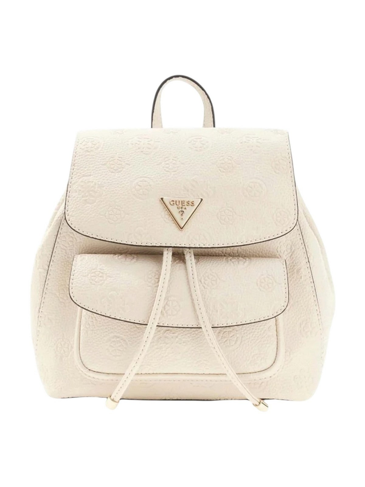 GUESS Zaino Donna CRESIDIA II SML FLAP BACKPACK HWPD98 88310 OFL OFF WHITE LOGO