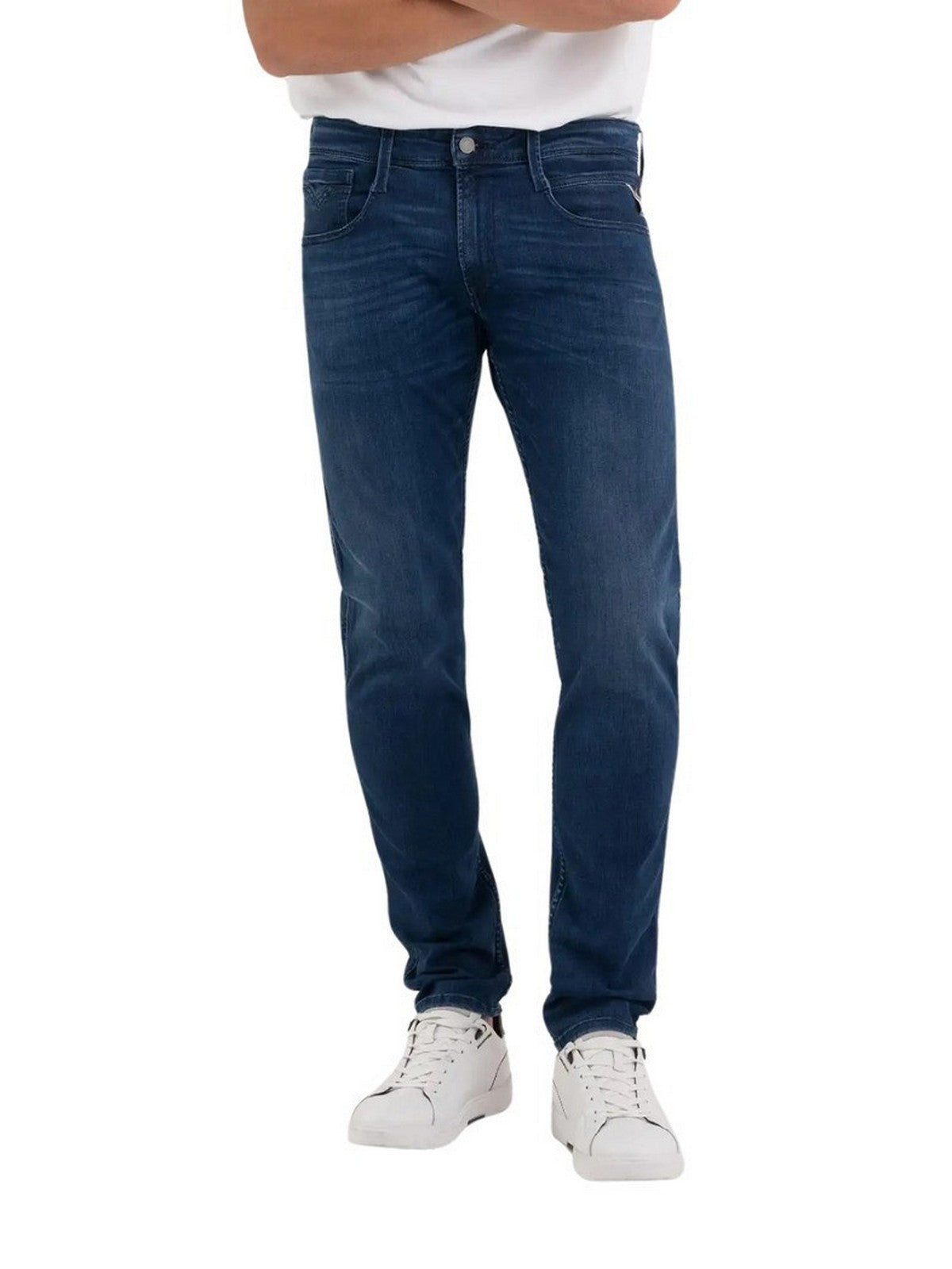 REPLAY Jeans Uomo M91400041A783 009 MEDIUM BLUE gioboutiqueweb