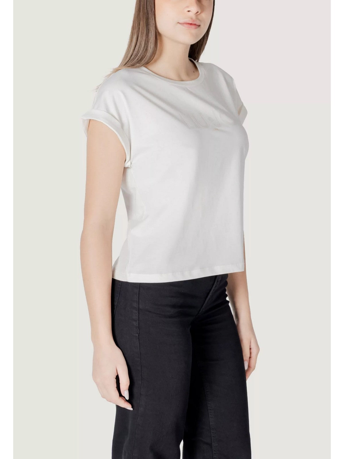 LIU JO SPORT T-shirt Donna TA5181JS003 M9136 White milk/LiuJo gioboutiqueweb