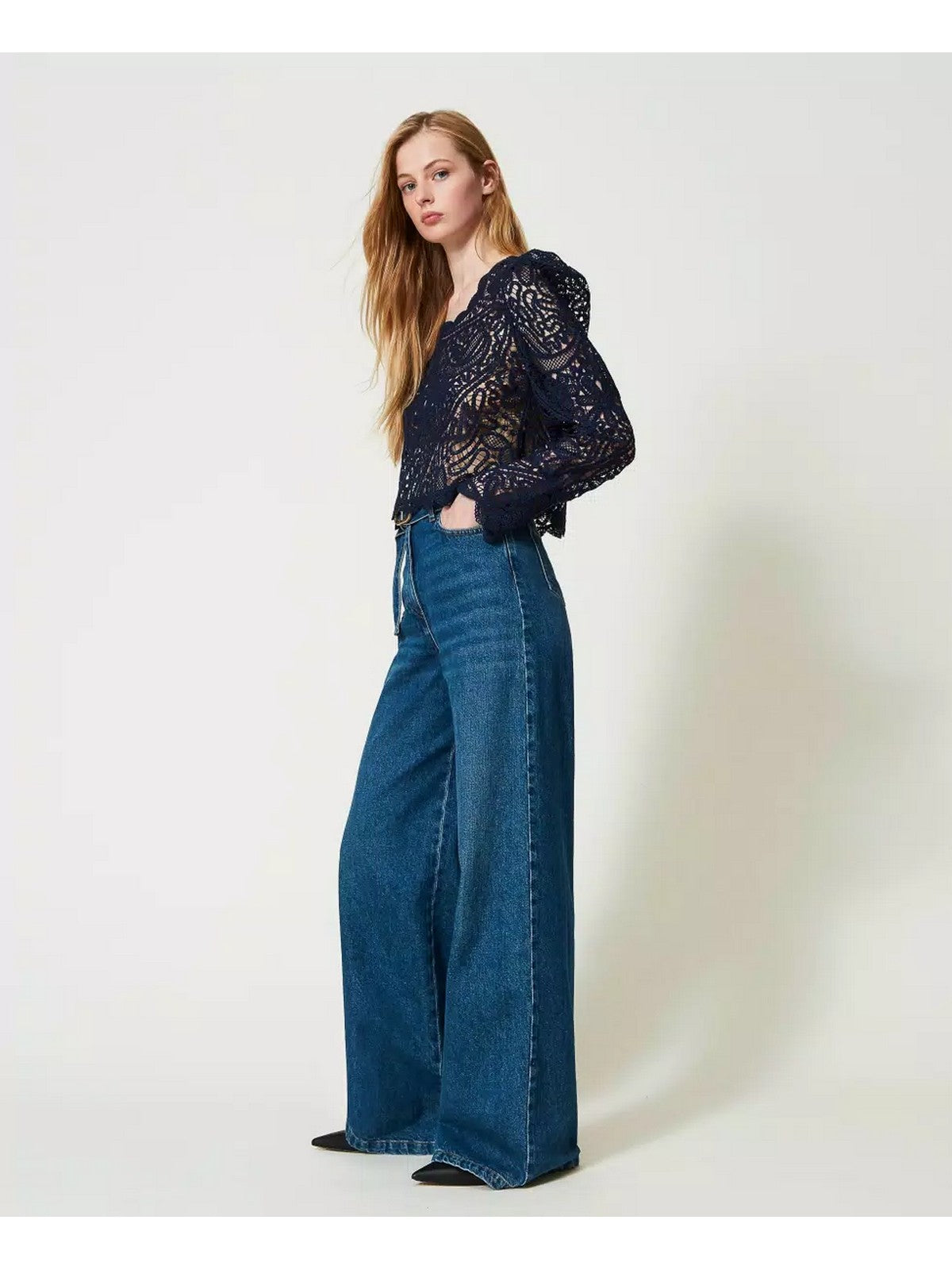 TWINSET Jeans Donna 241TP2662 00078 Blu gioboutiqueweb