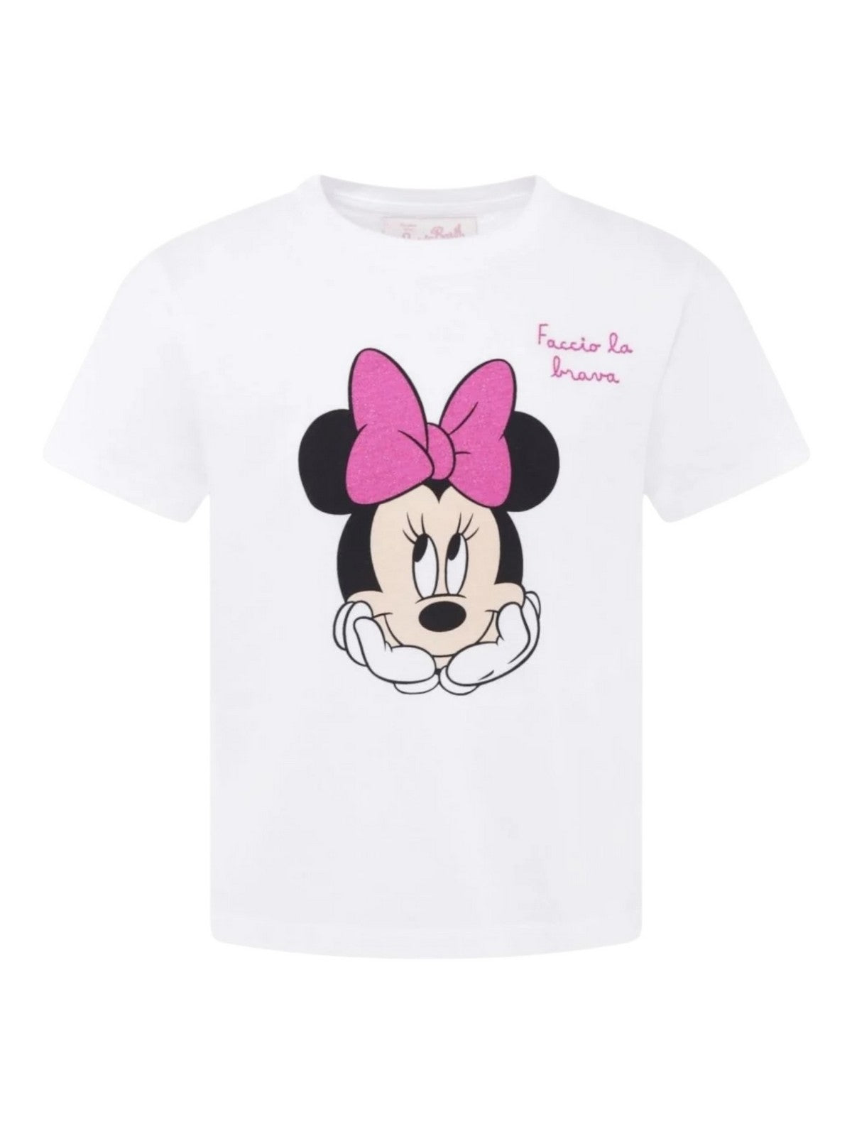 MC2 SAINT BARTH T-shirt Bambine e ragazze ELLY 00211H Bianco gioboutiqueweb