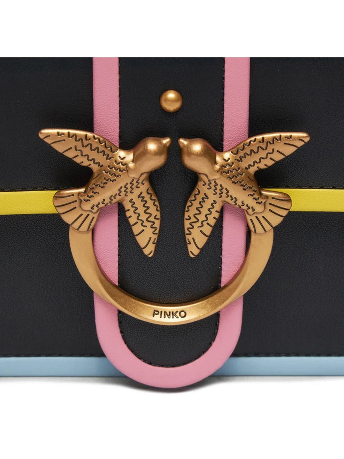 PINKO Borsa Donna Love one mini 100059-A1K1 Z99Q Nero gioboutiqueweb