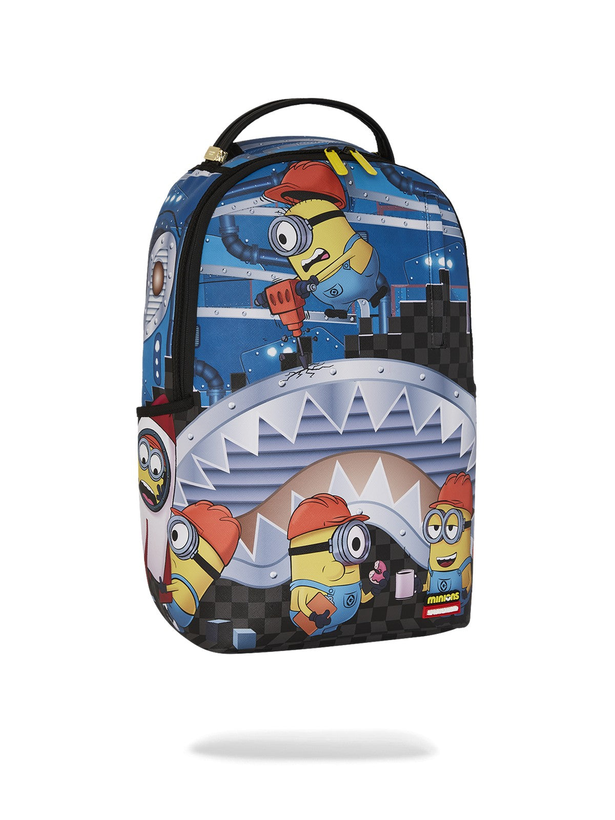 SPRAYGROUND Zaino Uomo MINION AND SPRAYGROUND SIGN BACKPACK 910B7791NSZ BLU gioboutiqueweb