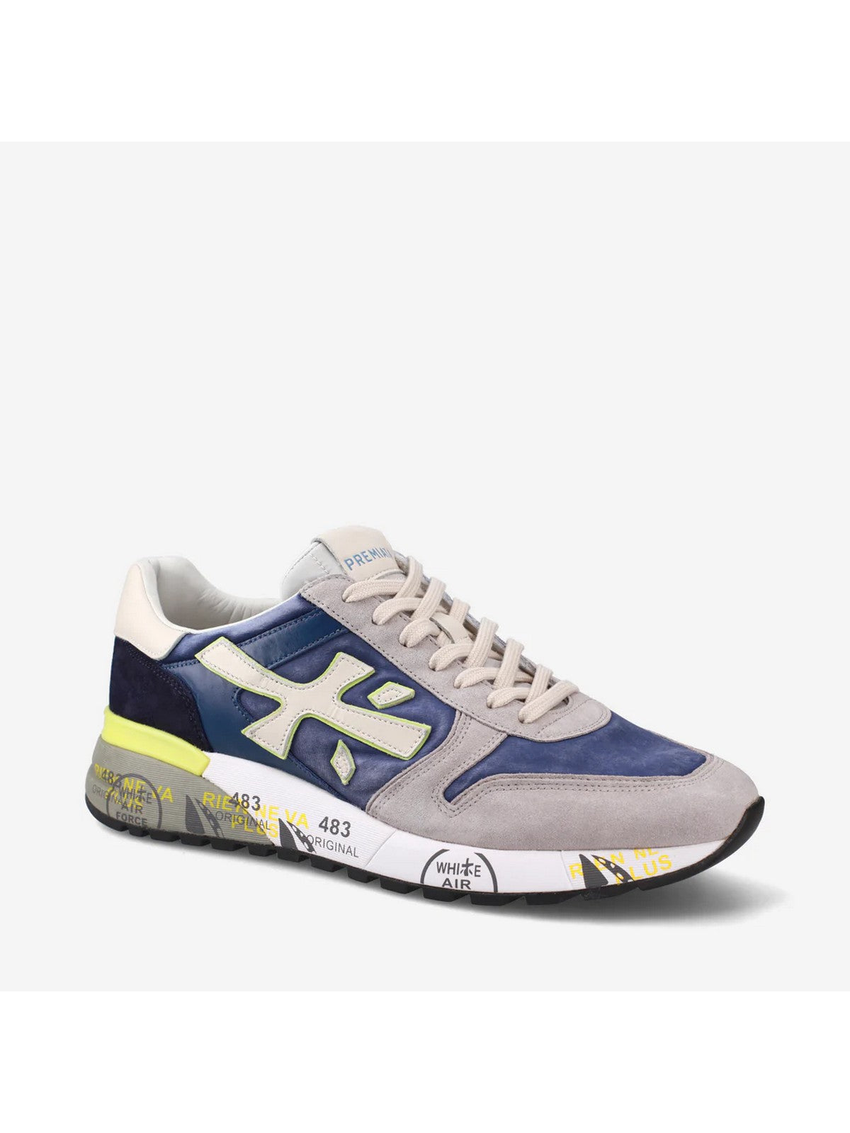 PREMIATA Sneaker Uomo MICK VAR 6819 Grigio gioboutiqueweb