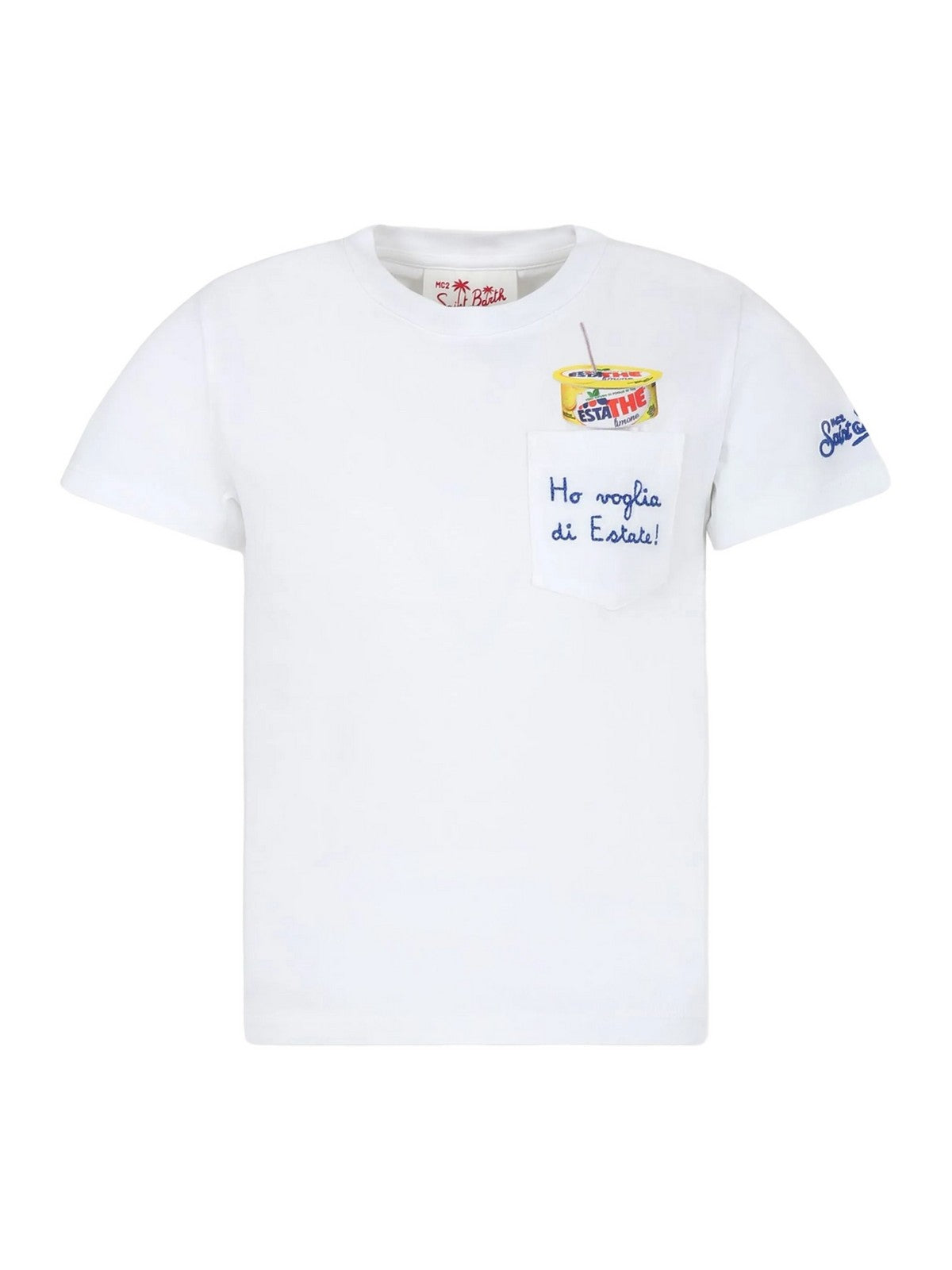 MC2 SAINT BARTH T-shirt Bambini e ragazzi TSHIRT BOY 04481H ONE PIECE WANTED LUFFY 01N