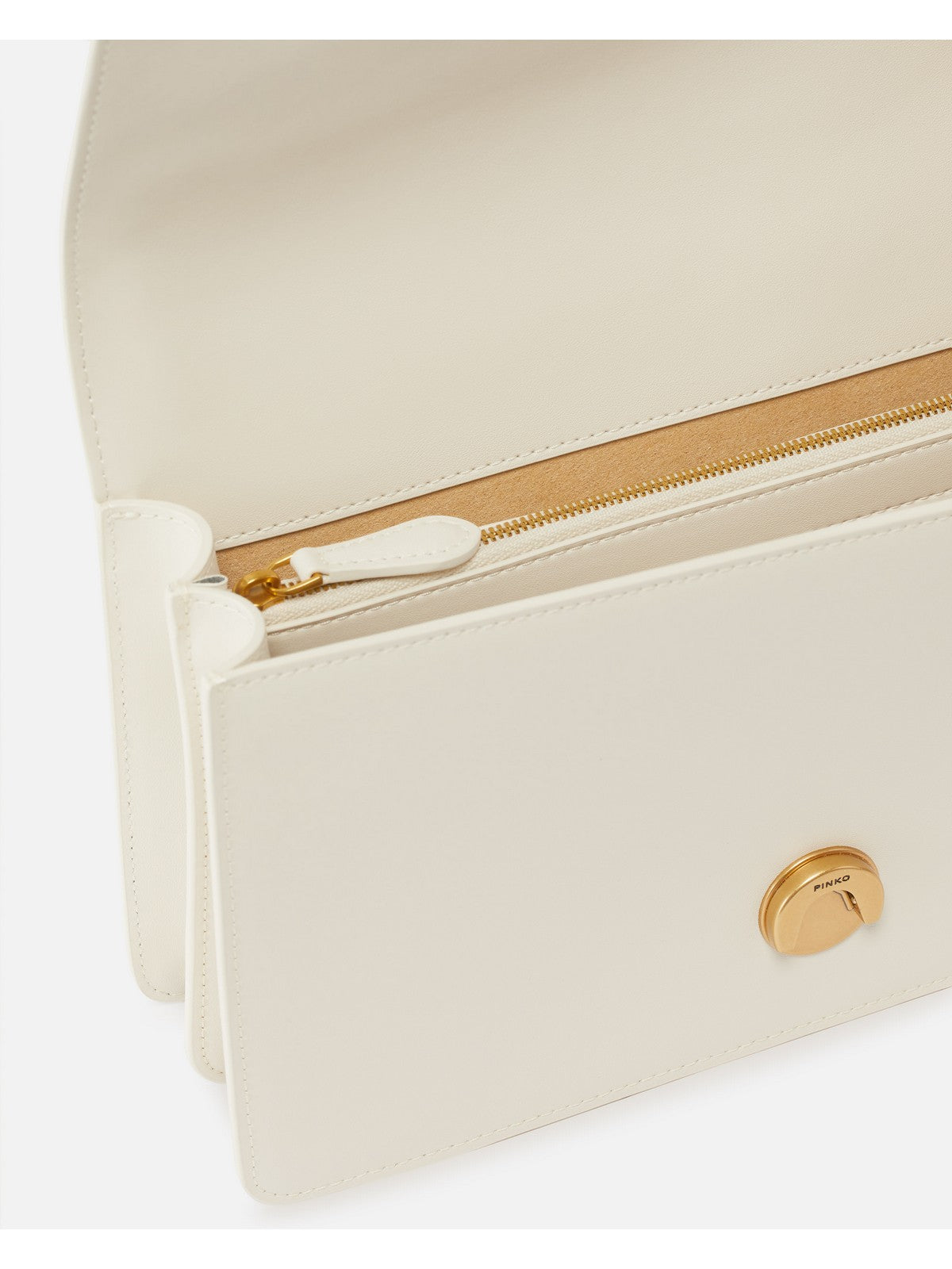 PINKO Borsa Donna Love One Classic Dc Vitello Se 100941-A0F1 Z14Q Bianco gioboutiqueweb