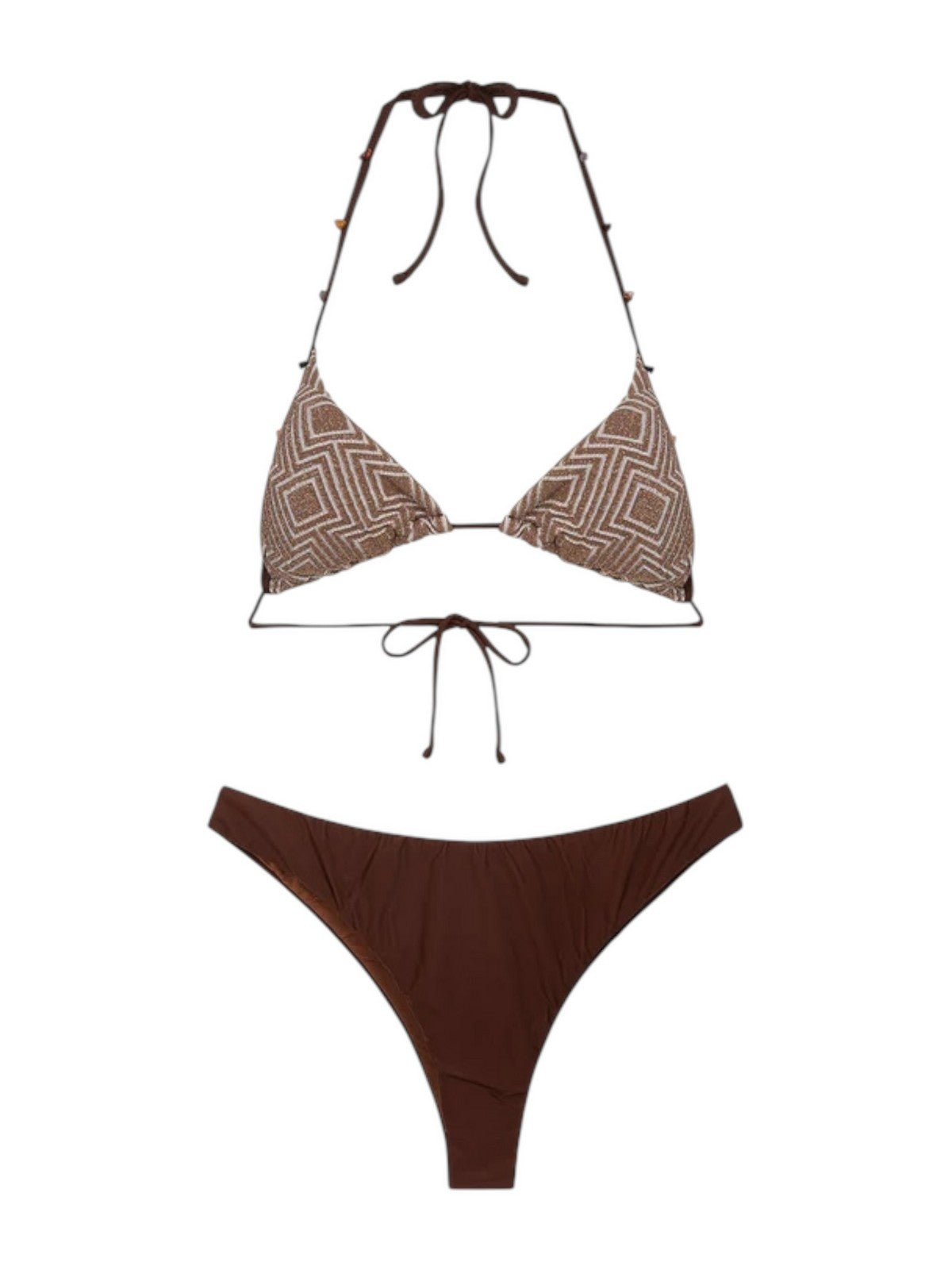 ME FUI Costume da bagno Donna MF25-0310BN BROWN gioboutiqueweb