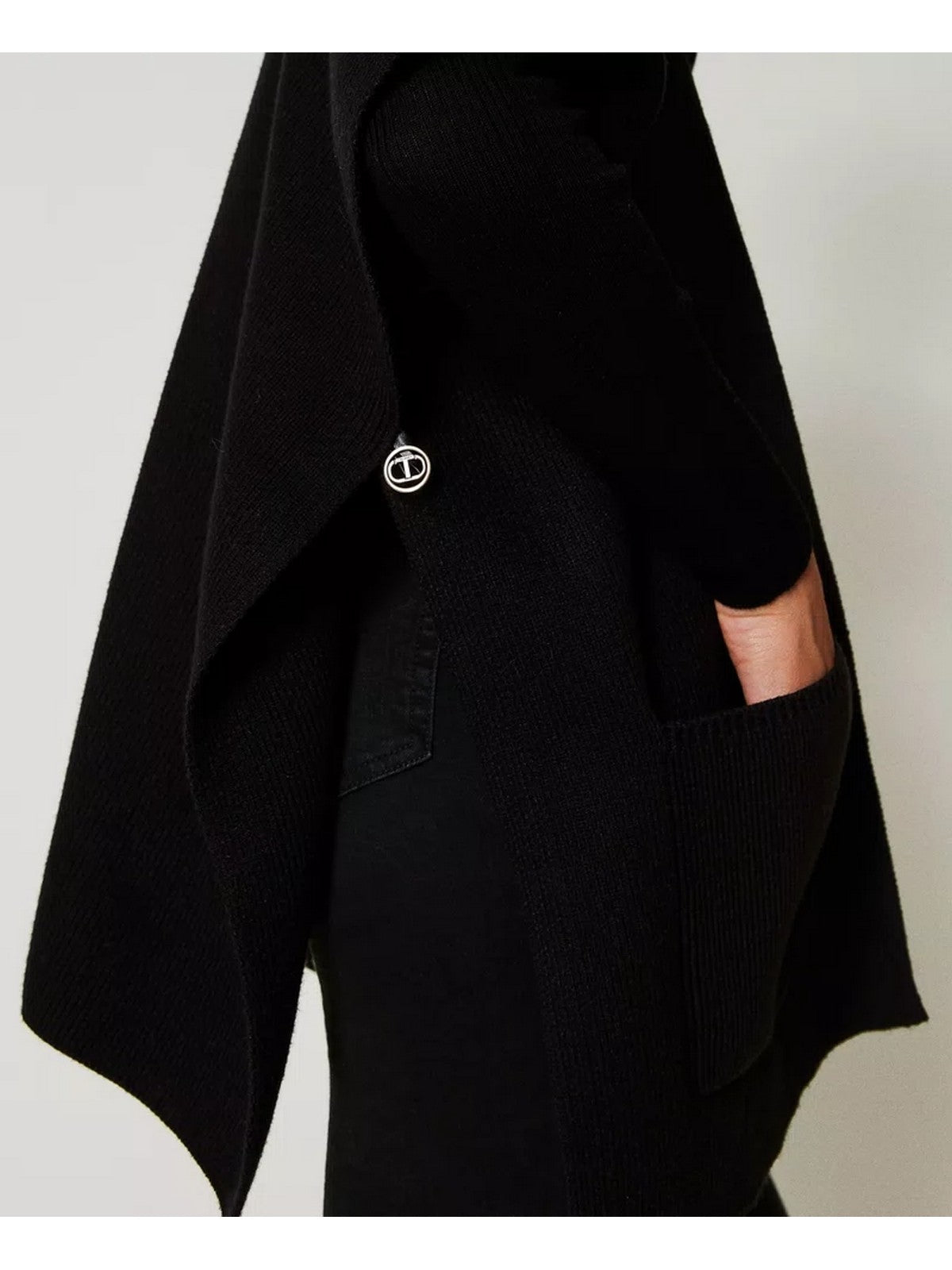 TWINSET Mantella Donna 242TA4150 00006 Nero gioboutiqueweb