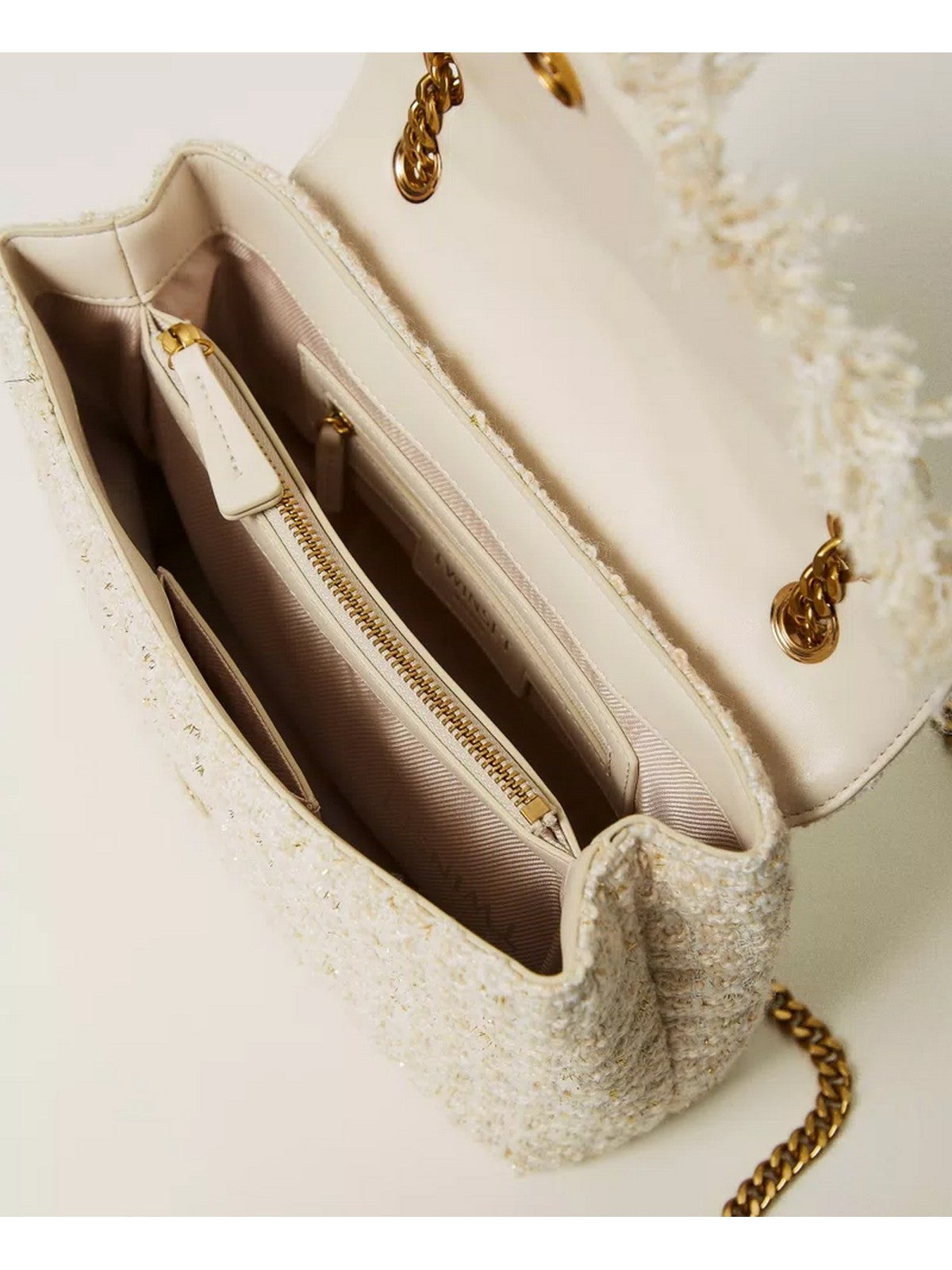 Twinset Bag woman Dreamy Tweed 242TB7200 11748 White