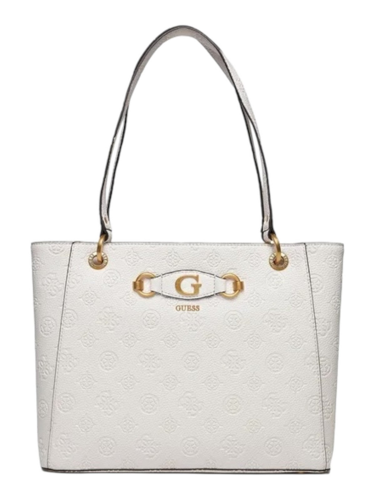 GUESS Borsa Donna G James Logo HWPD92 09250 STL Bianco gioboutiqueweb