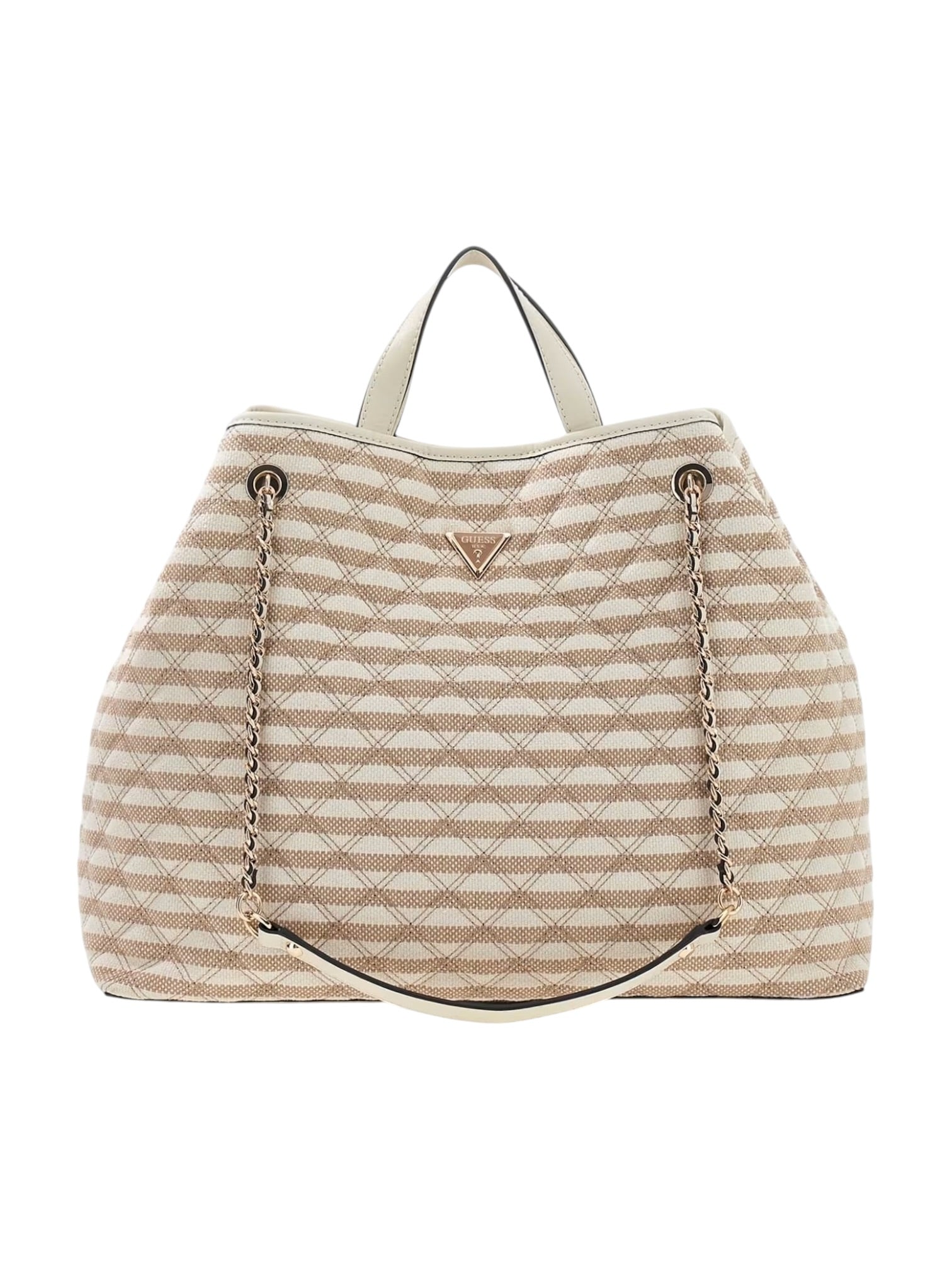 GUESS Borsa Donna GIULLY II LARGE 2 IN 1 TOTE HWAG96 73290 TMU TAUPE MULTI