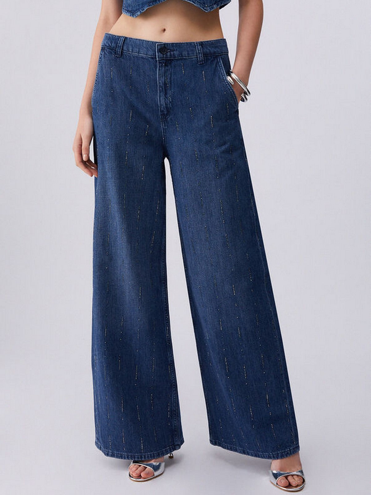 LIU JO BLUE DENIM Jeans Donna UA6108D0315 78033 Den.Blue starry wash