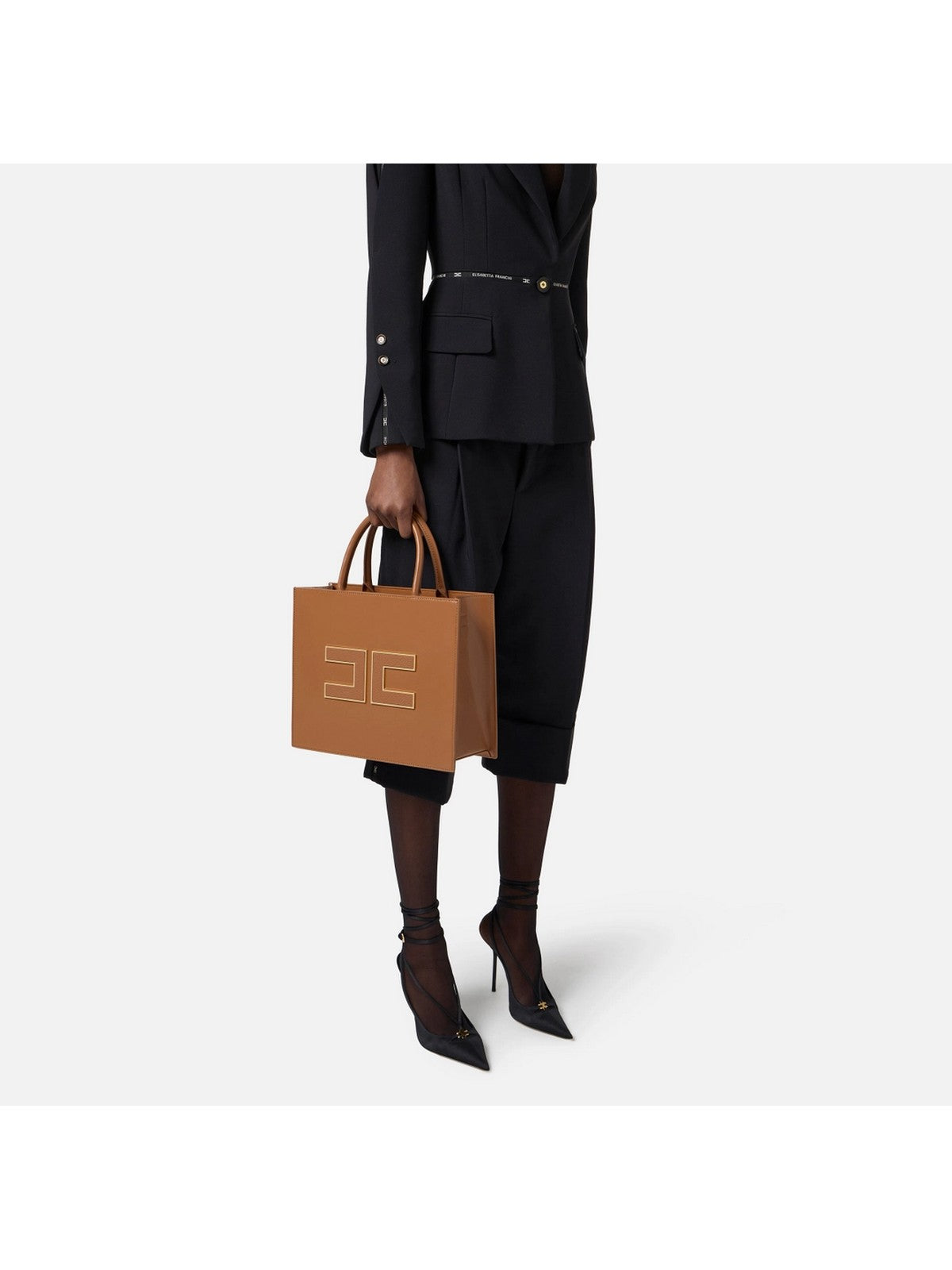 ELISABETTA FRANCHI Borsa Donna BS32A56E2 EC1 BROWN SUGAR gioboutiqueweb