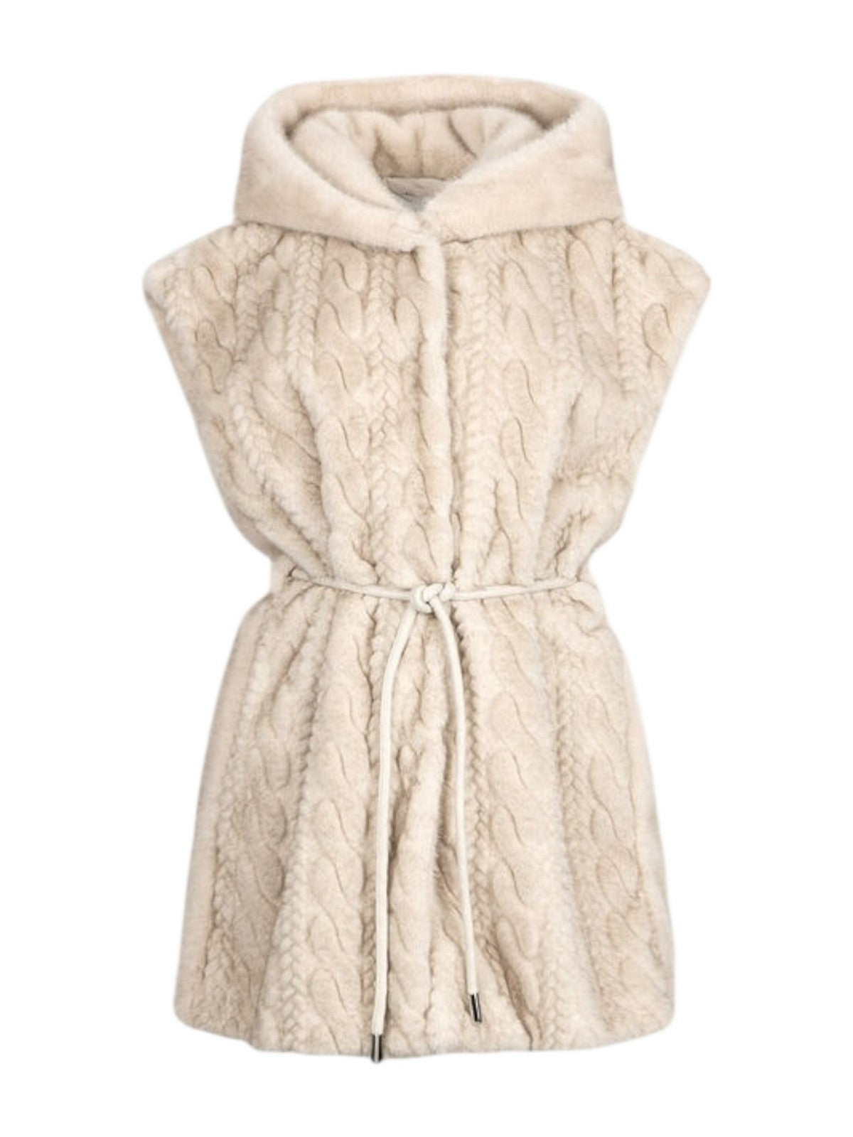 LIU JO WHITE Gilet Donna MF5364E1044 W9868 NATURAL BEIGE