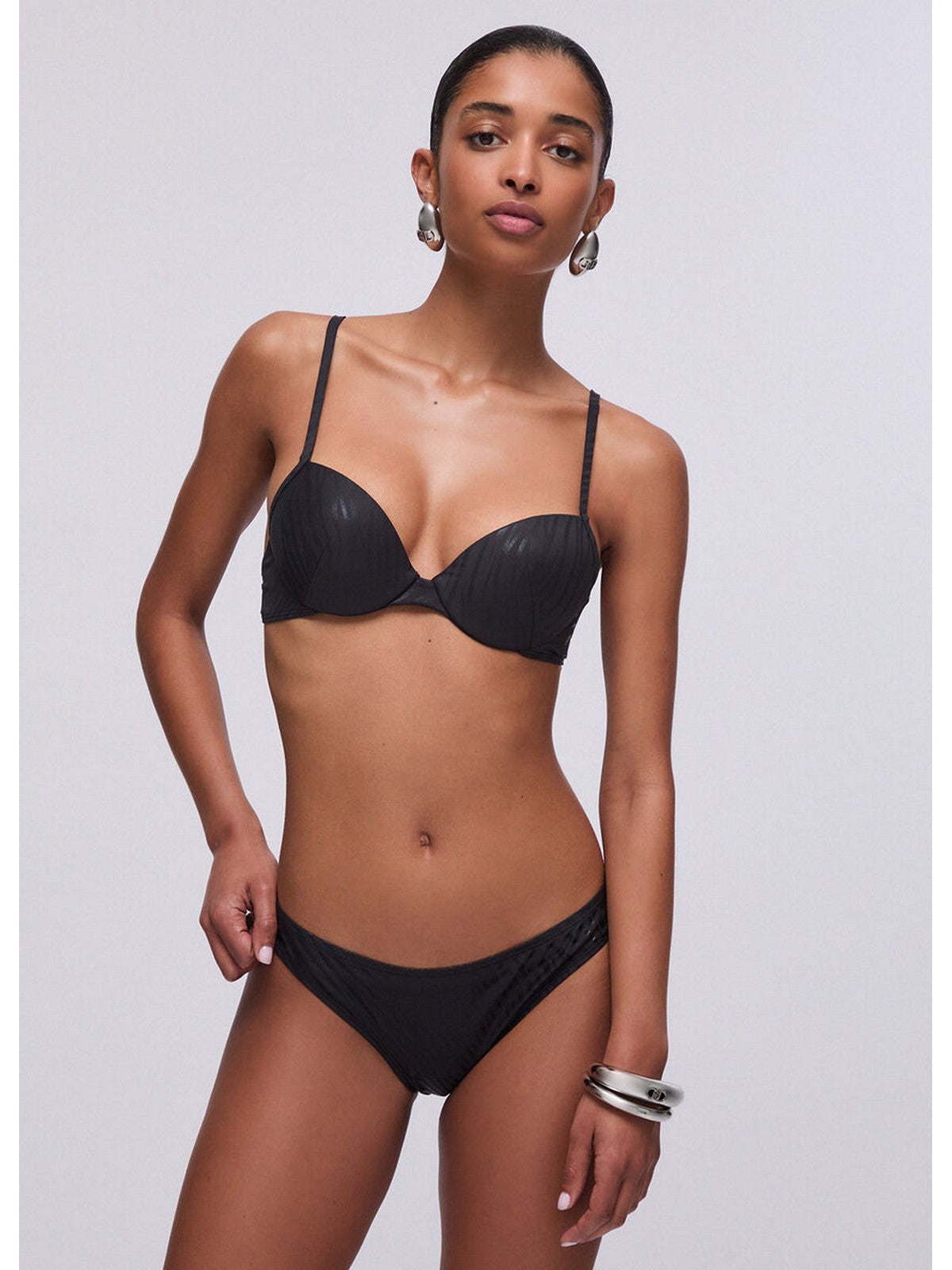 LIU JO BEACHWEAR Costume da bagno Donna VA6189J3928 S9523 Nero foil zebra