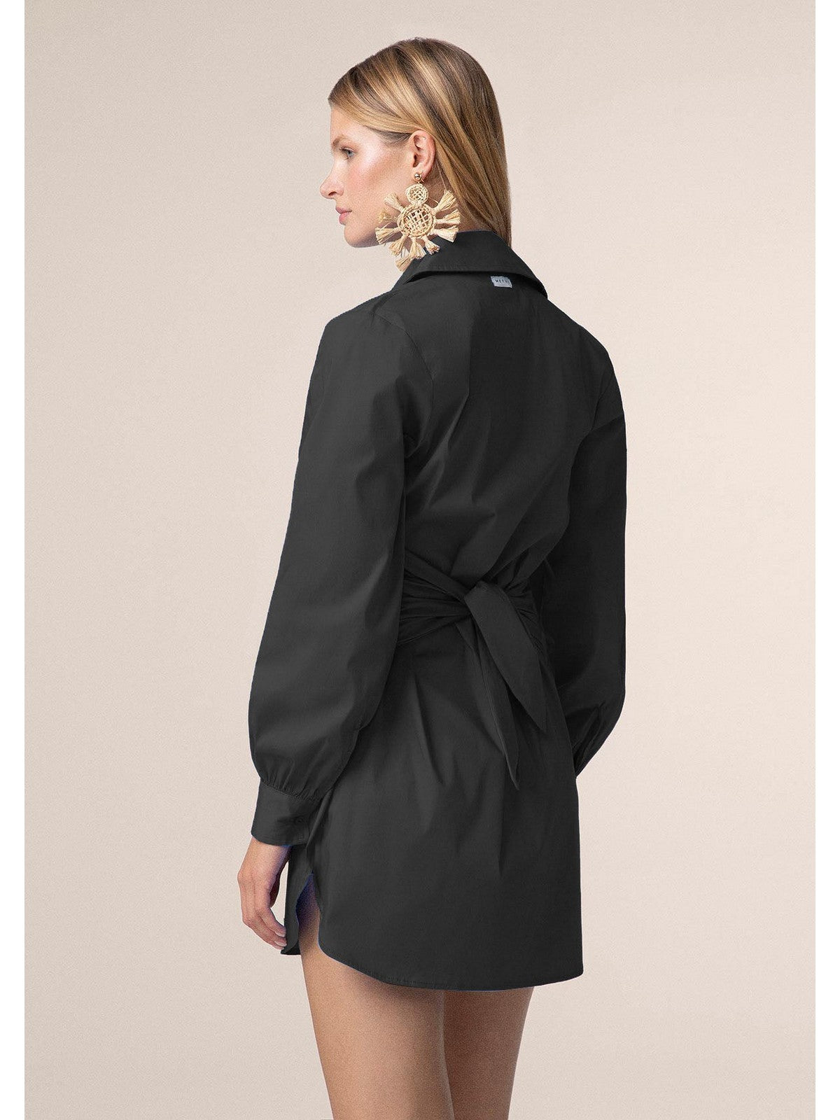 ME FUI Copricostume Donna MF25-0109BK BLACK