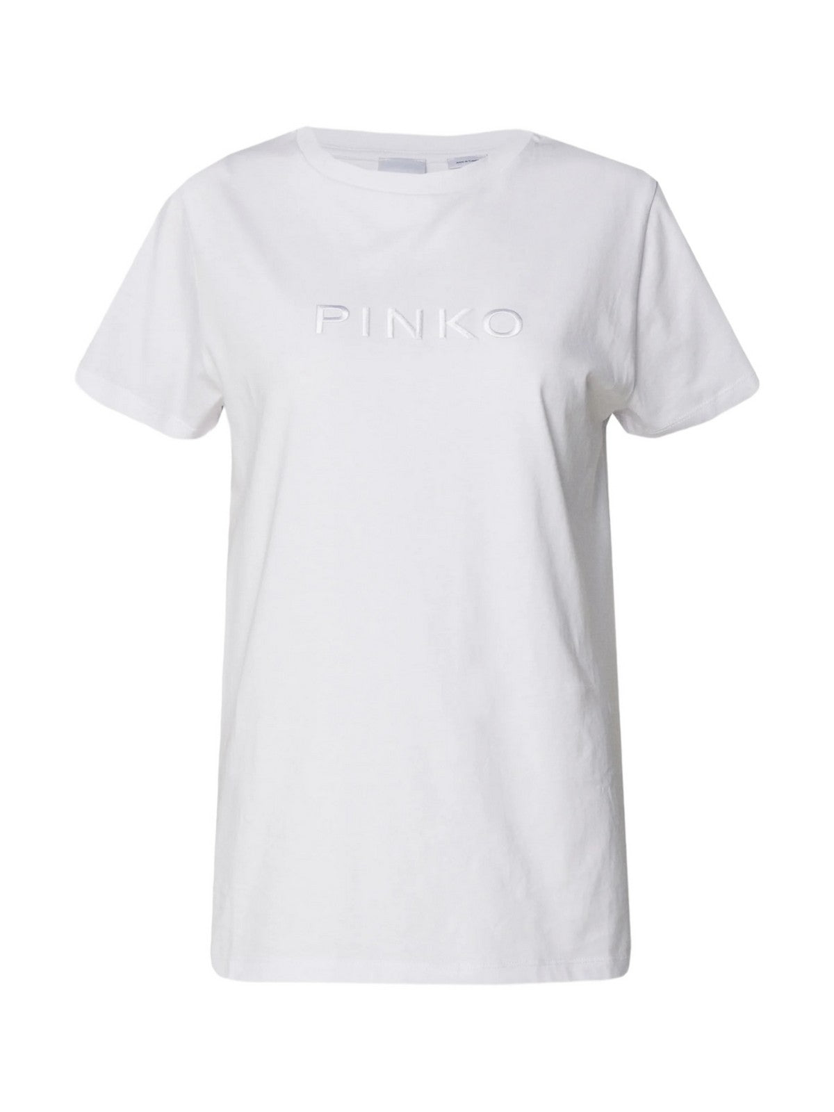 Pinko T-Shirt und Pole Frauen beginnen 101752-A1NW Z04 Weiß