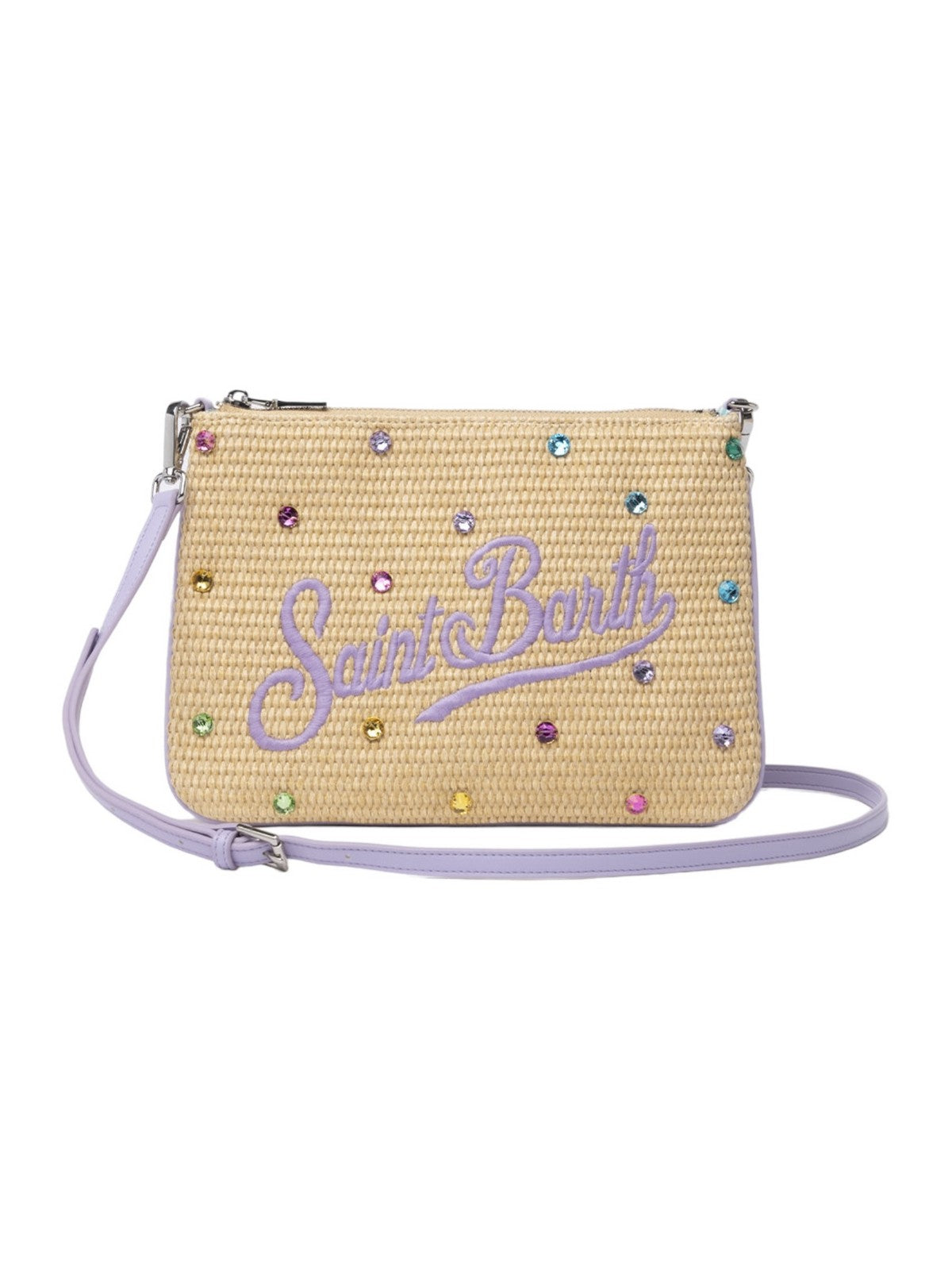 Mc2 Saint Barth Pochette Donna Parisienne Straw 00057f multicolor