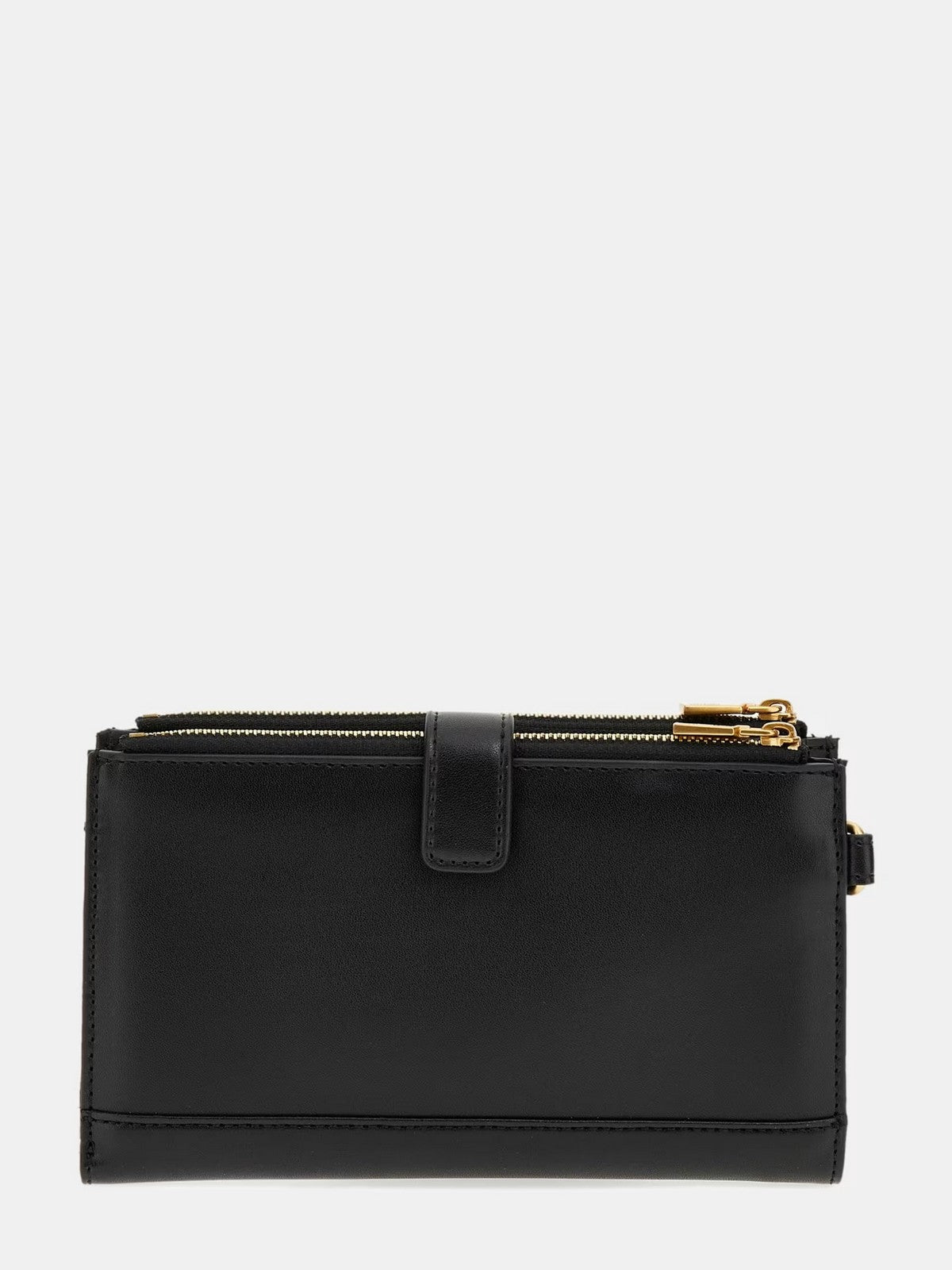 GUESS Portafoglio Donna Laurel Slg Large Zip SWVA85 00570 BLA Nero gioboutiqueweb