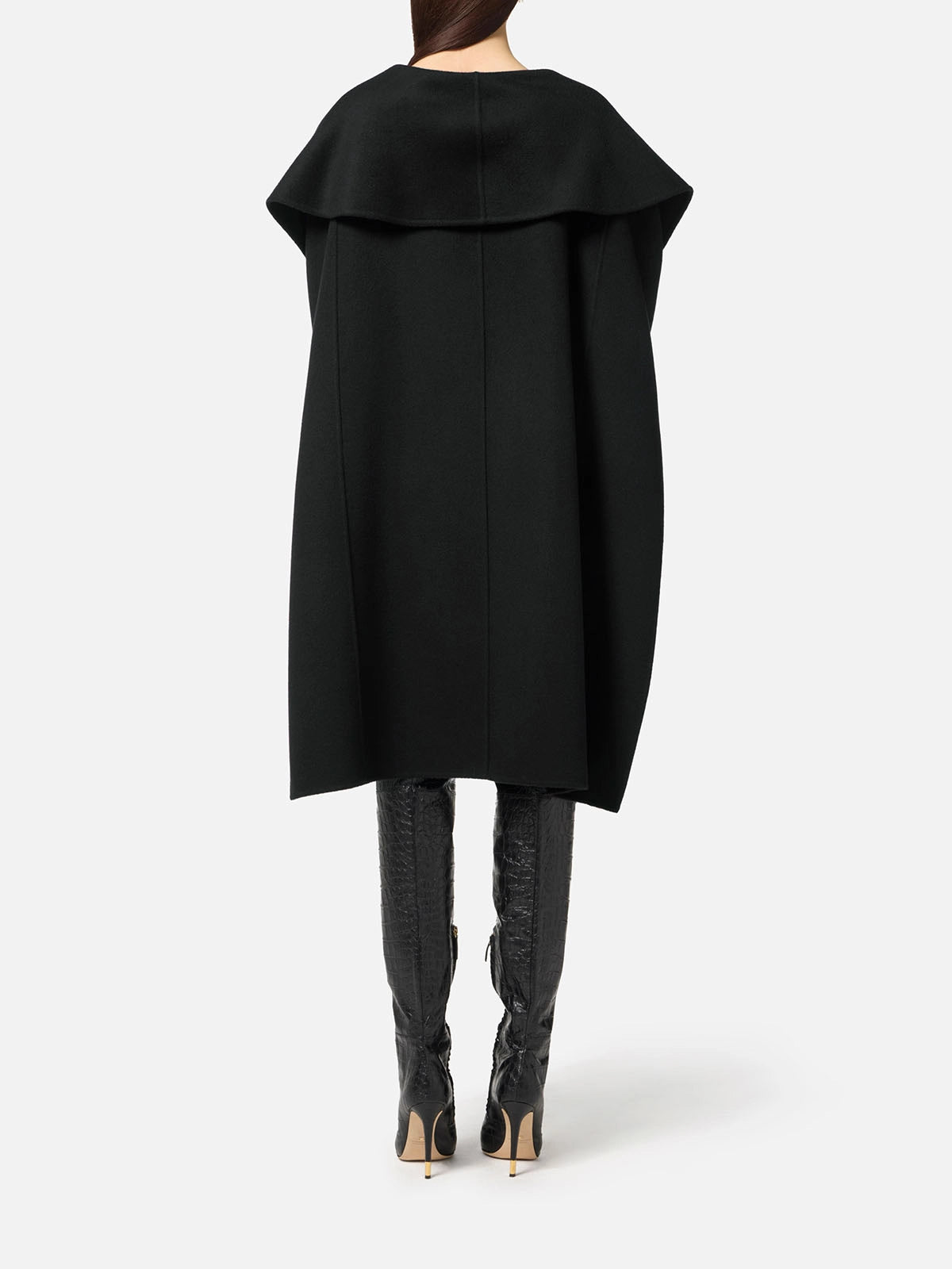 ELISABETTA FRANCHI Cappotto Donna CP67D56E2 110 Nero