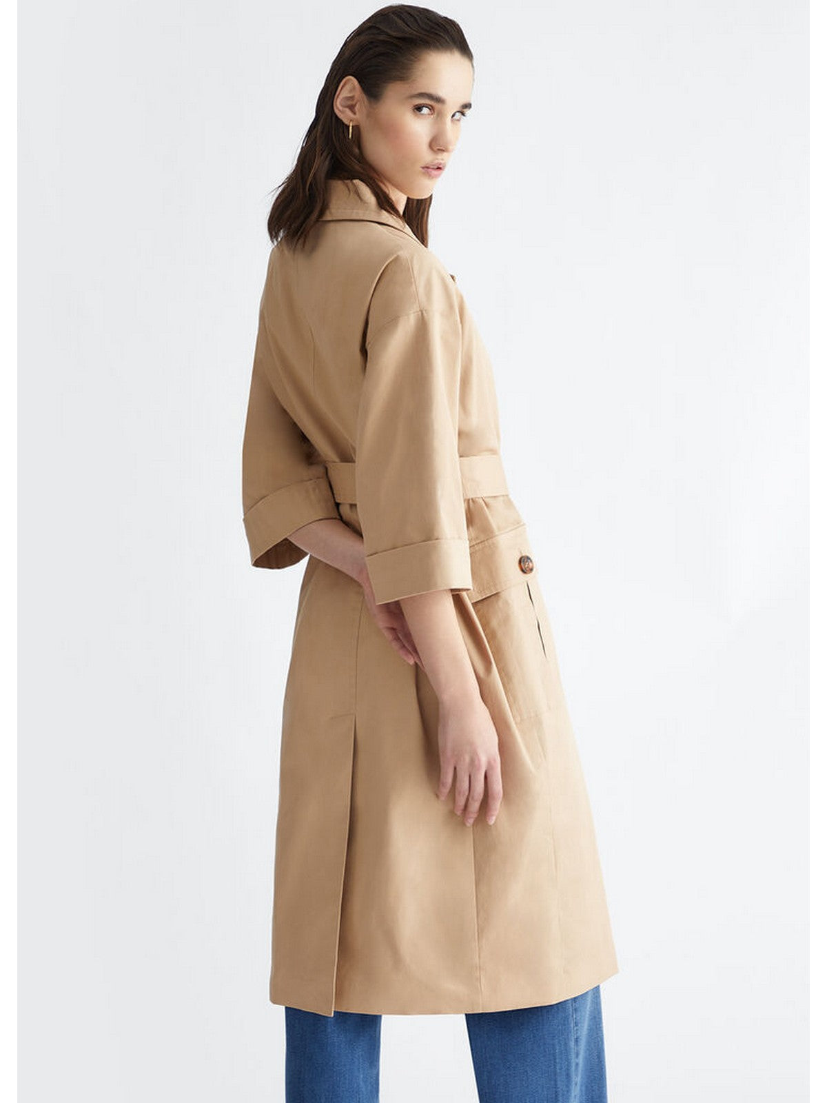 LIU JO BLACK Trench Donna CA4352TS049 41209 Beige gioboutiqueweb