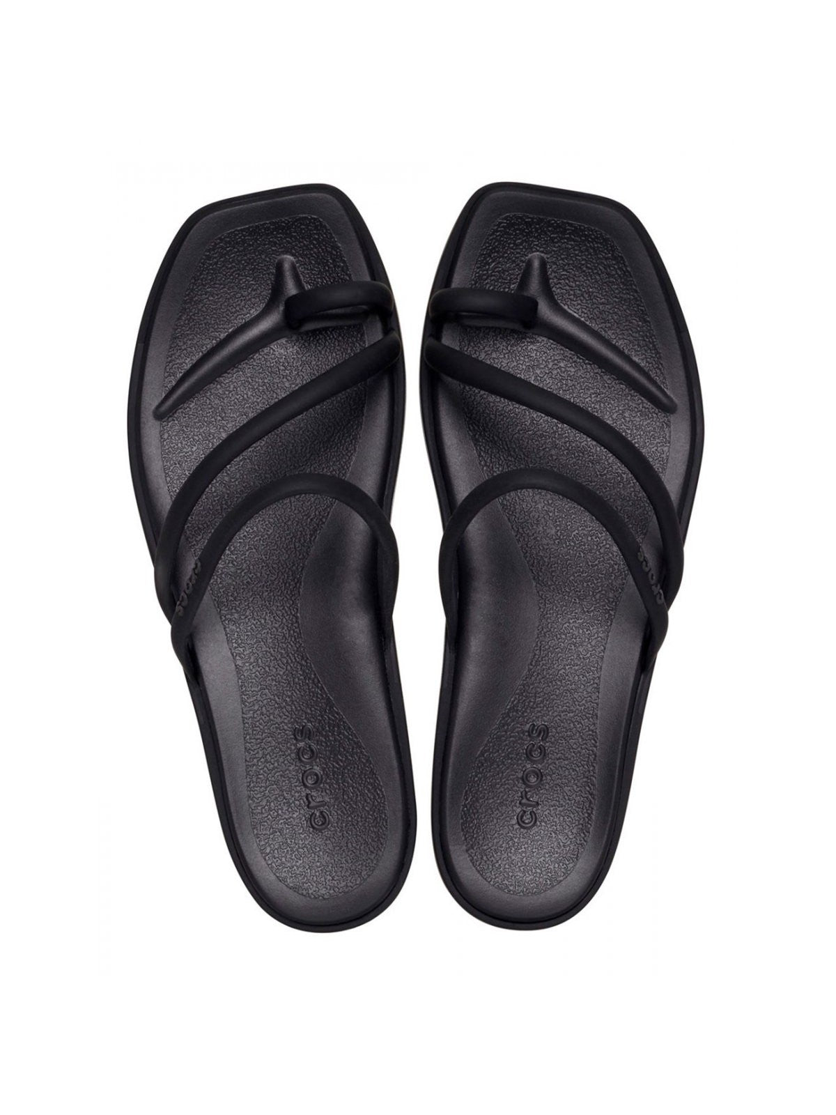 CROCS Sandalo Donna Miami Toe Loop Sandal W 209862 001 BLACK gioboutiqueweb
