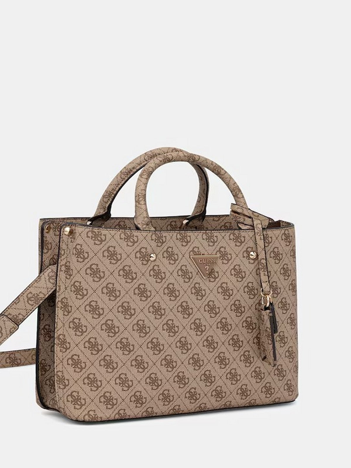 GUESS Borsa Donna MERIDIAN II GIRLFRIEND SATCHEL HWSG69 74060 LTL LATTE LOGO