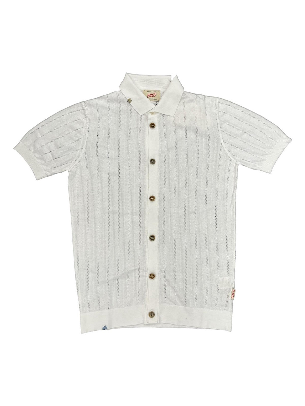 BOB Camicia Uomo P25TRAVEL UNICA Bianco gioboutiqueweb