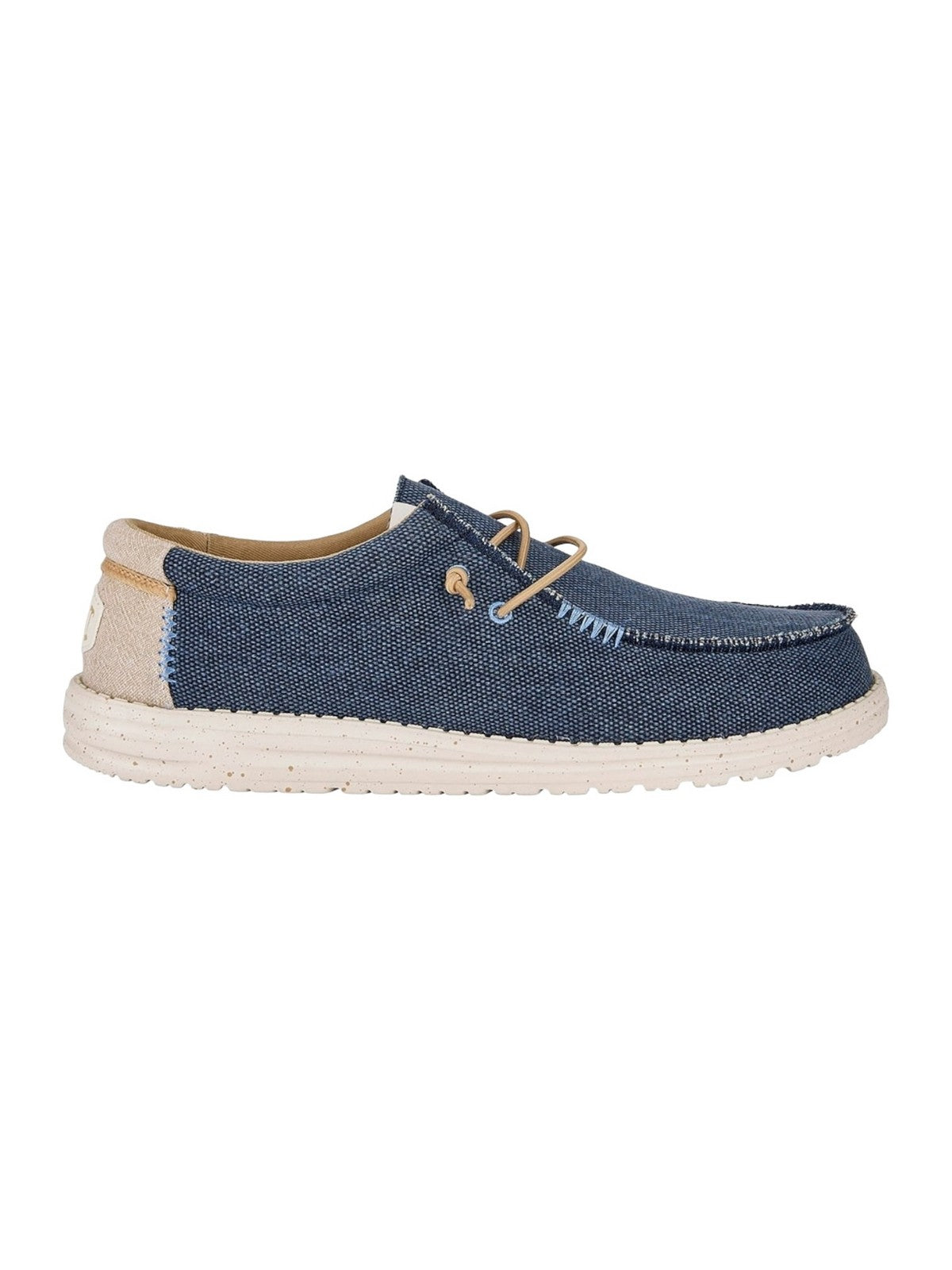 HEY DUDE Mocassino Uomo Wally Coastline Jute HD.40952 410 NAVY gioboutiqueweb