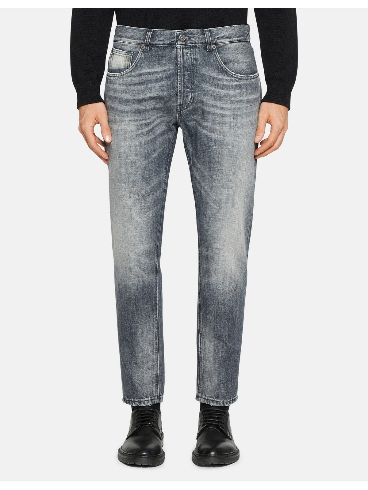 DONDUP Jeans Uomo PANTALONE DIAN UP576 DFH270U HT1 800 Grigio gioboutiqueweb