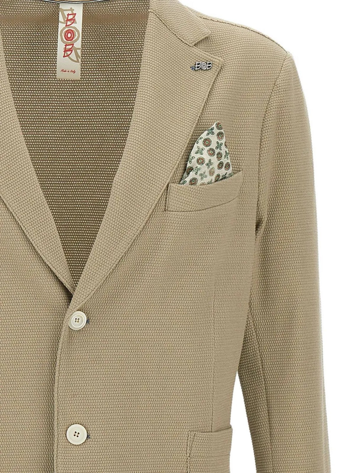 BOB Giacca Uomo P25MICK480 MT480 BEIGE BEIGE