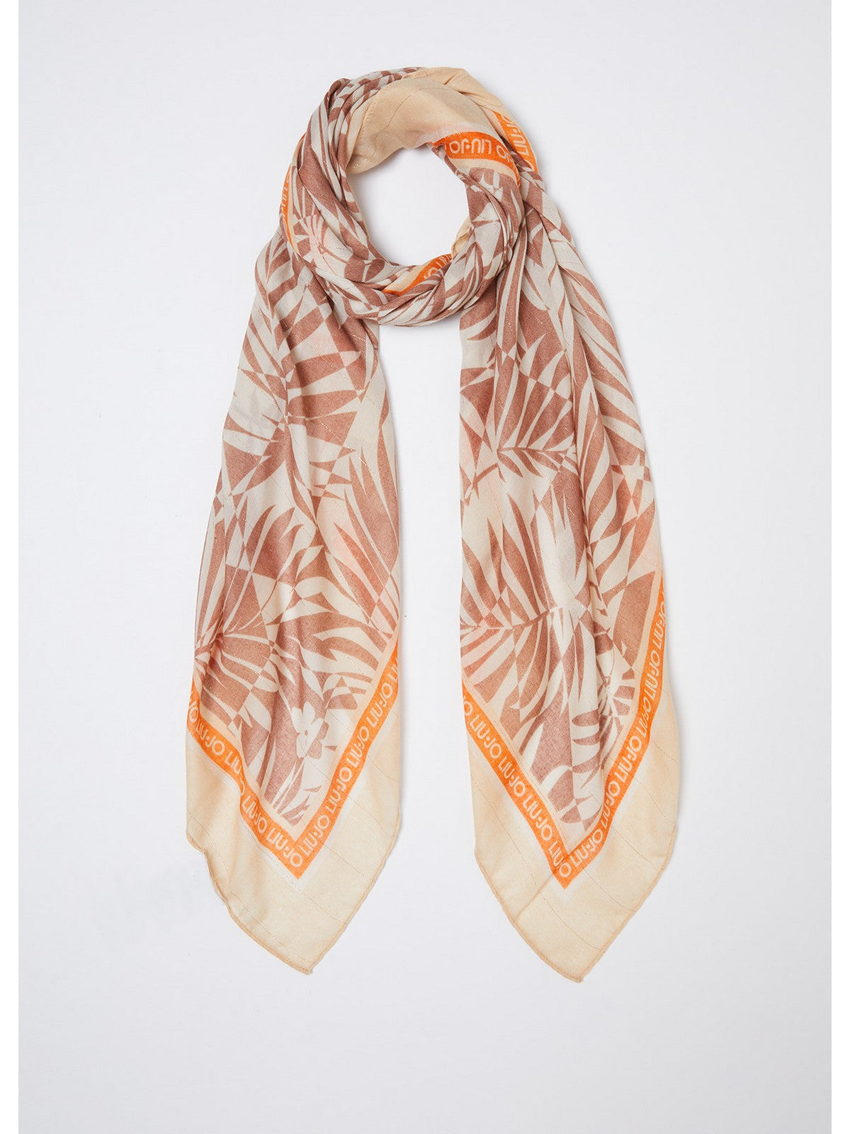 LIU JO SOFT Foulard Donna 2A4046T0300 00005 Beige gioboutiqueweb