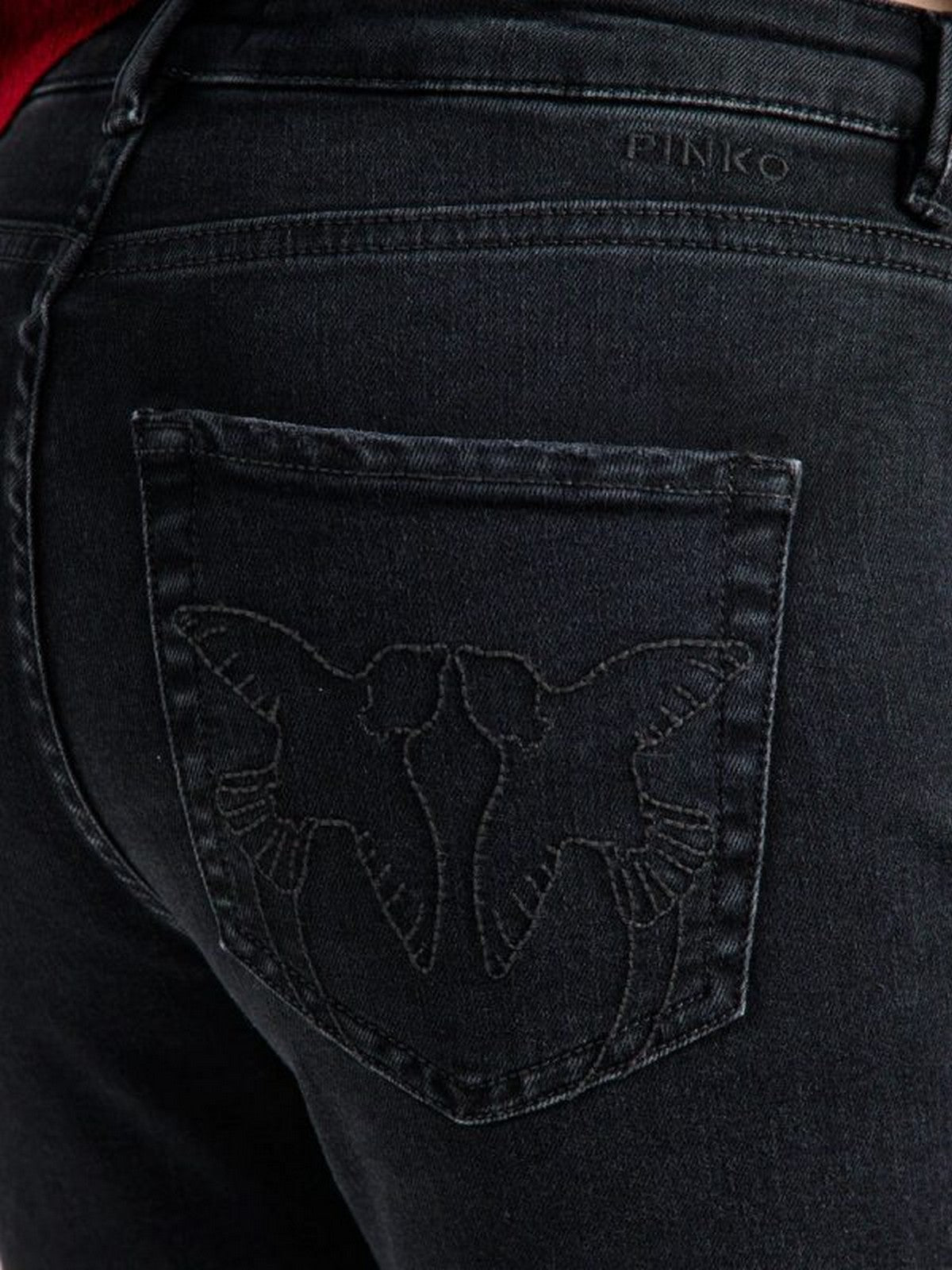 PINKO Damenjeans BRITNEY BOOTCUT 103860-A2QS PJ4 WASH BLACK DARK