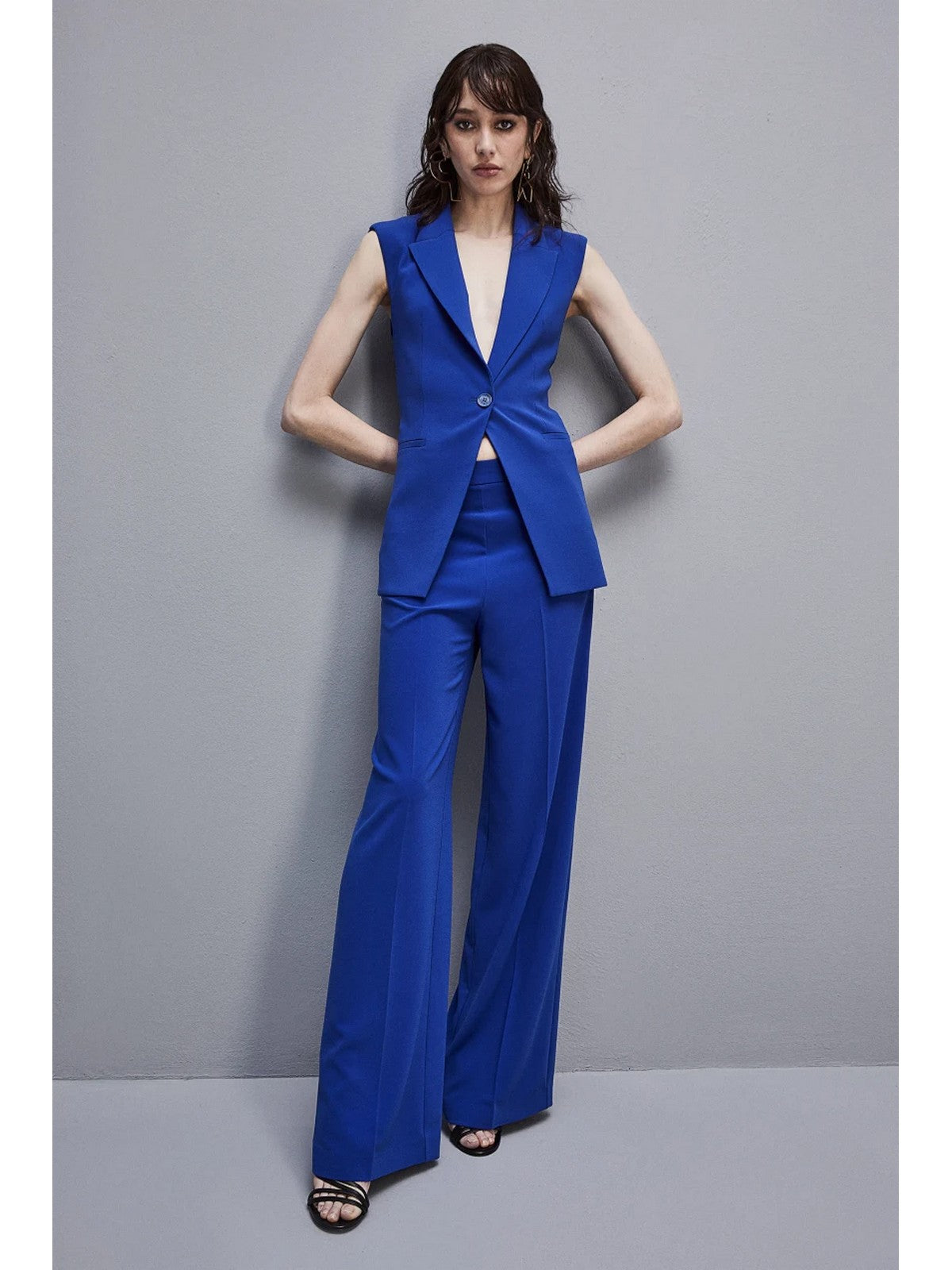 PATRIZIA PEPE Pantalone Donna 2P1603 A049 CA01 Blu gioboutiqueweb