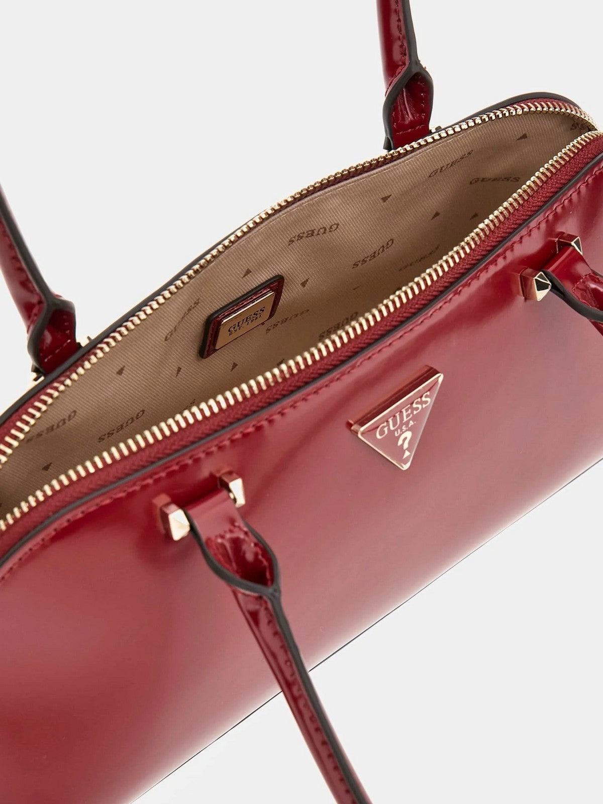 Zgadnij, że damska torba Arnela Shuder Satchel HWG94 96080 Red Red