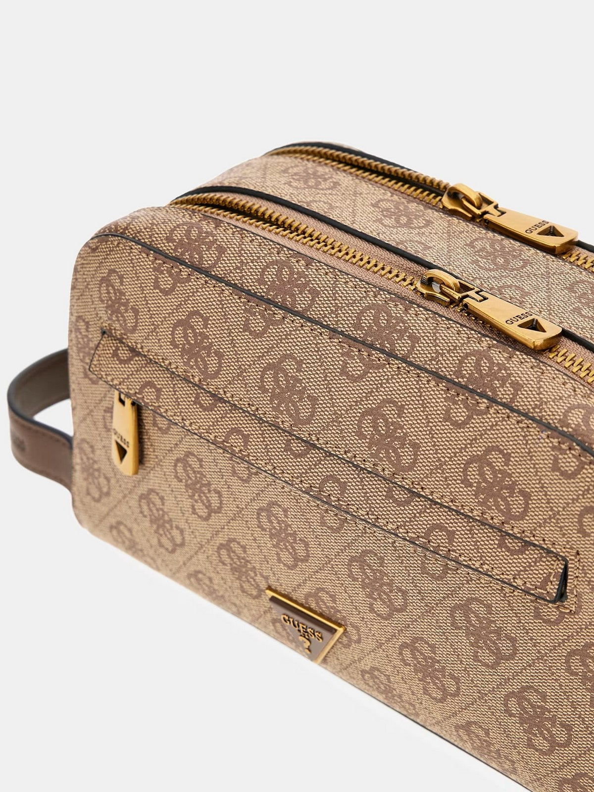 GUESS Pochette Uomo MILANO SMALL NECESSAIRE PMMILO P5461 BBO BEIGE BROWN