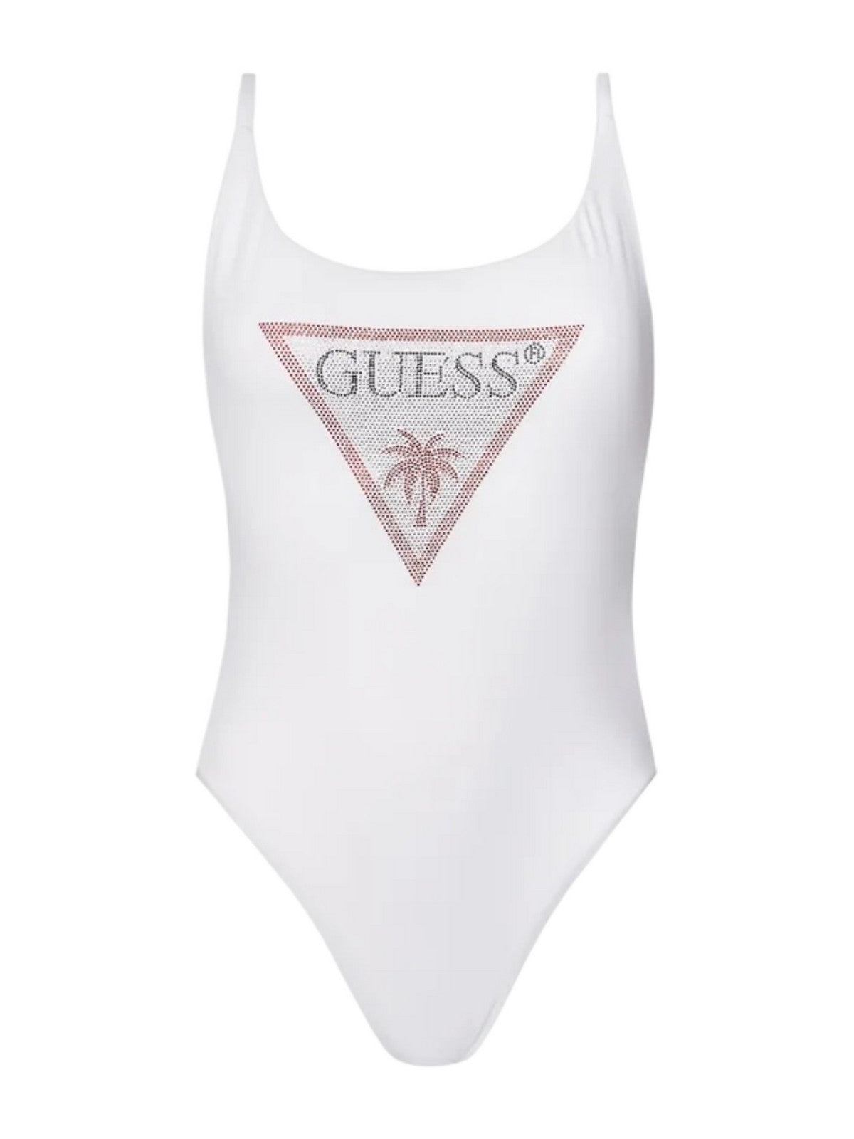 GUESS BEACHWEAR Costume da bagno Donna E4GJ03 MC040 G011 PURE WHITE gioboutiqueweb