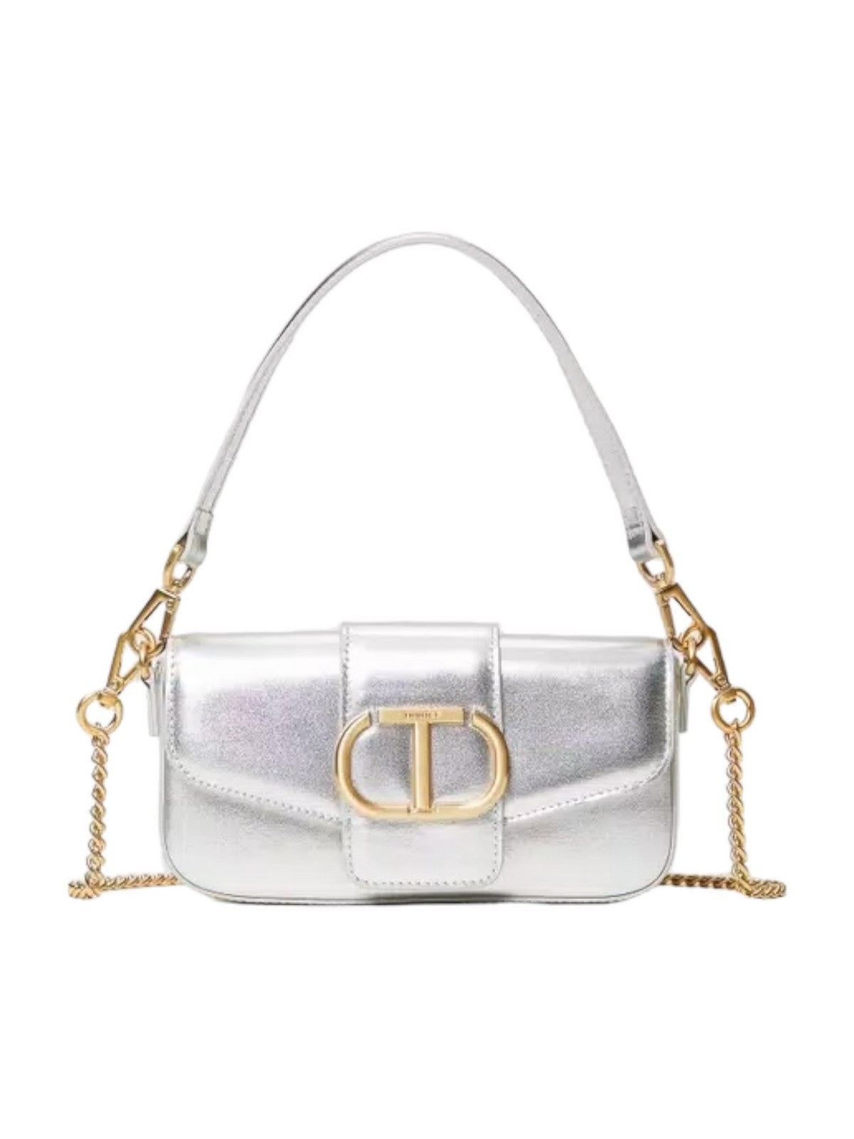 Twinset women's bag 241td8330 00995 silver