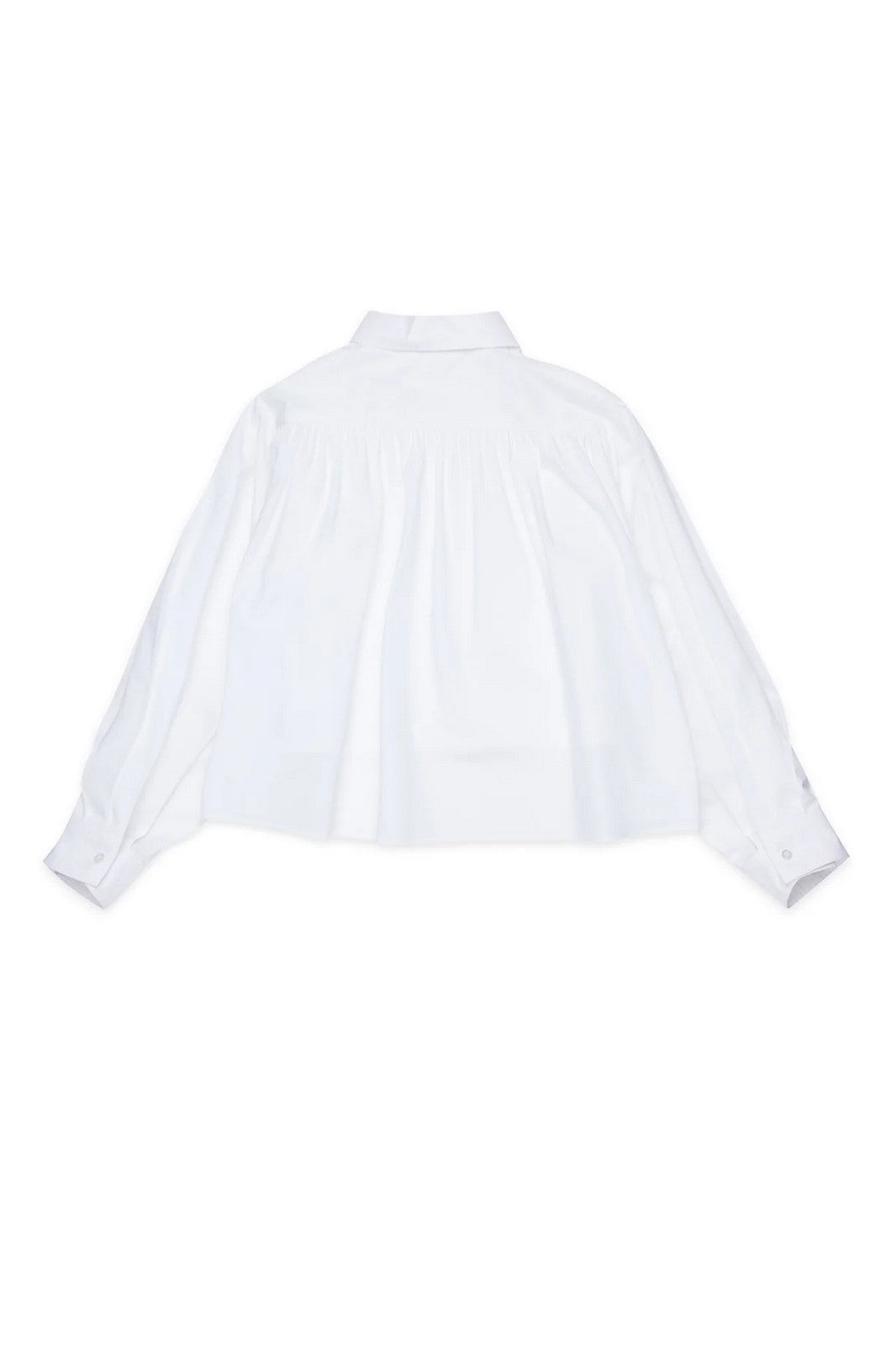 MM6 Camicia Unisex bambino M60503 MM014 M6100 WHITE