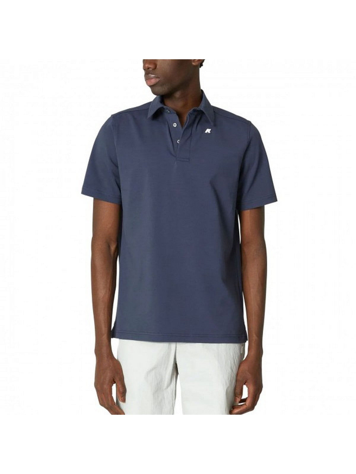 K-WAY Polo Uomo VINCELLE LIGHT STRETCH JERSEY K61419W K89 Blu gioboutiqueweb